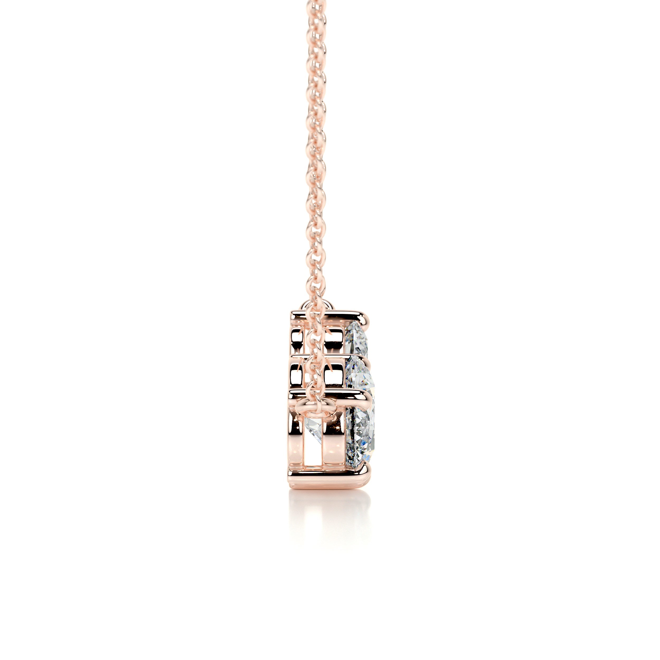 Petit Susan Lab Grown Diamond Pendant -14K Rose Gold、mySite、hinf8tx79