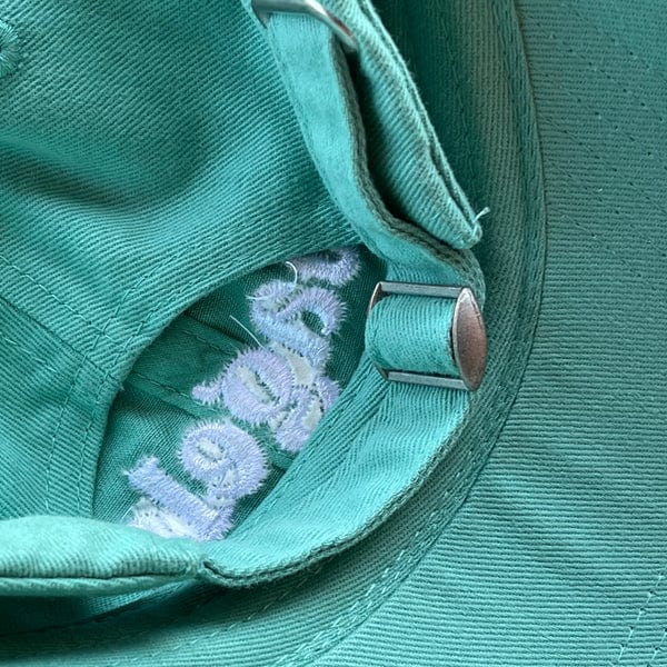 Unisex Bagels Baseball Cap - Teal、mySite、topwebapps