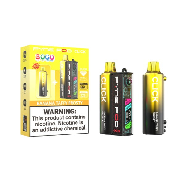 Pyne Pod Click 66,000 Puffs Disposable Kit、mySite、zt4zffjzw