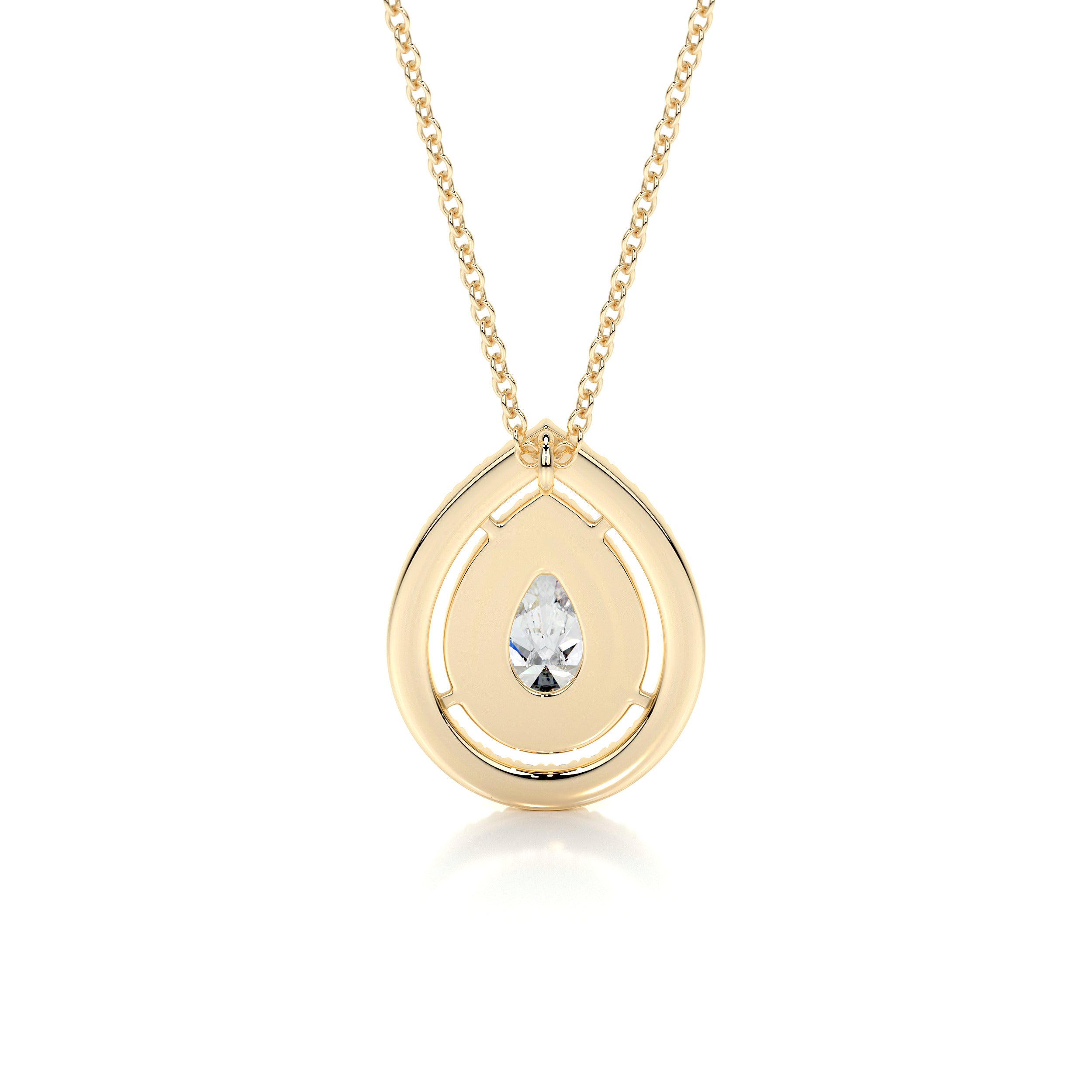Averi Diamond Pendant -18K Yellow Gold、mySite、hinf8tx79