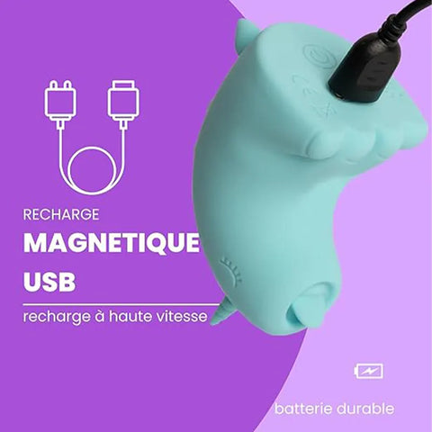 Mini Unicorn Suction Vibrator