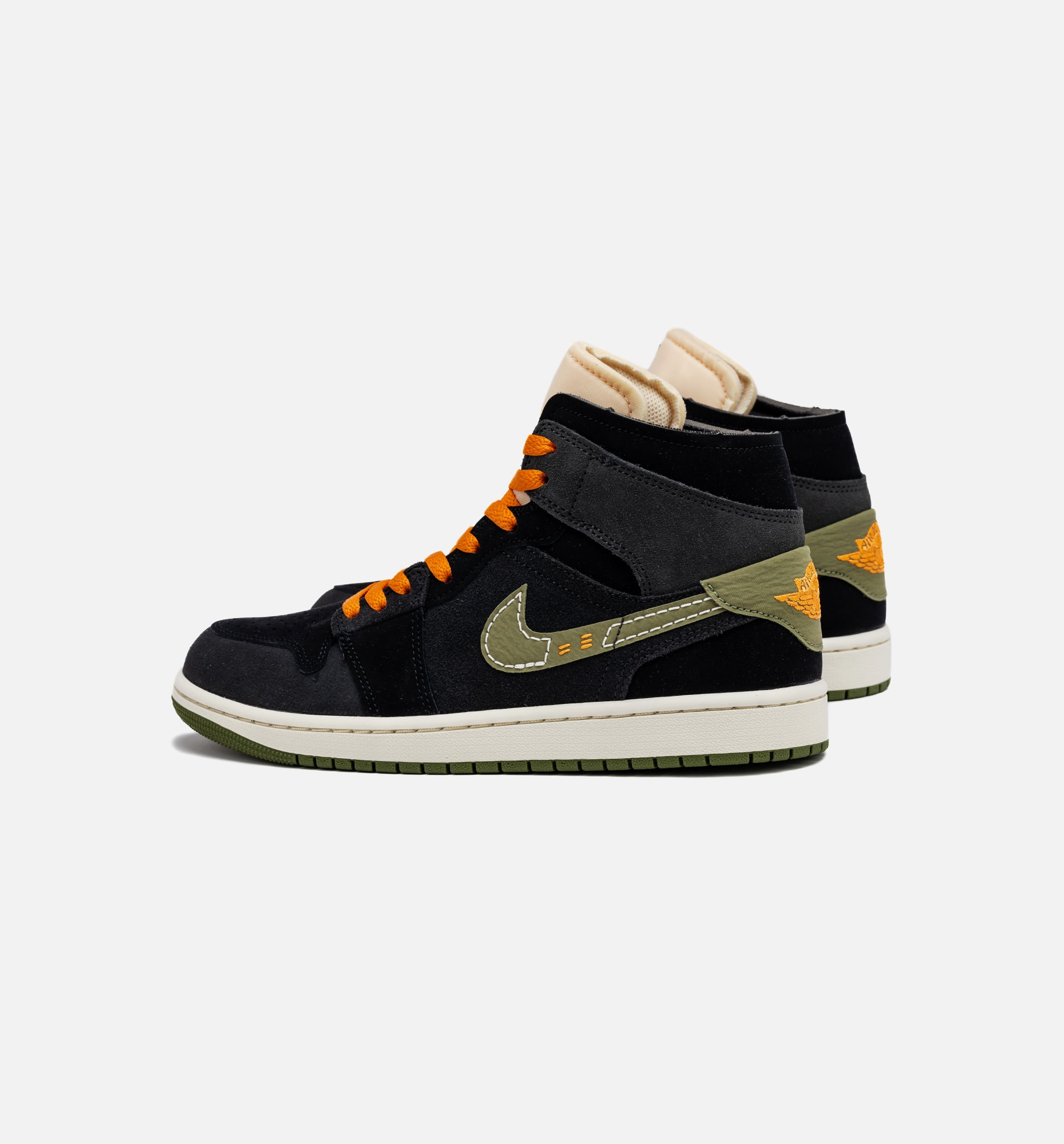 Air Jordan 1 Mid SE Craft Halloween Mens Lifestyle Shoe - Grey、mySite、dreamappss