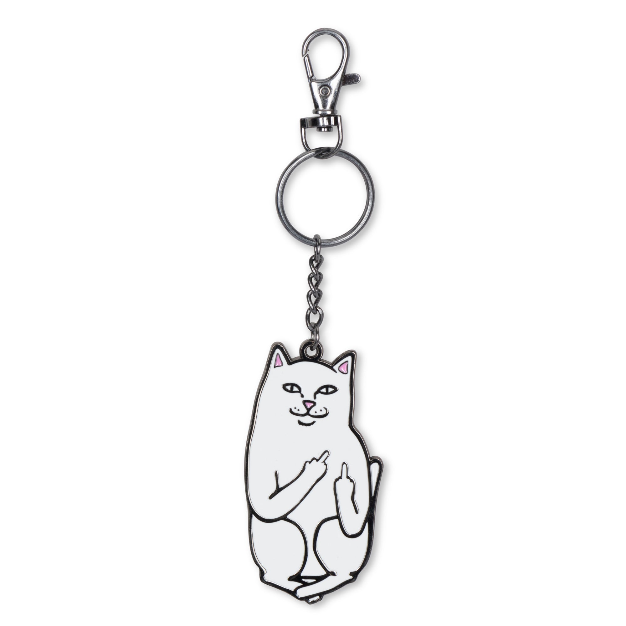  Lord Nermal Keychain (White)、mySite、merchandisen