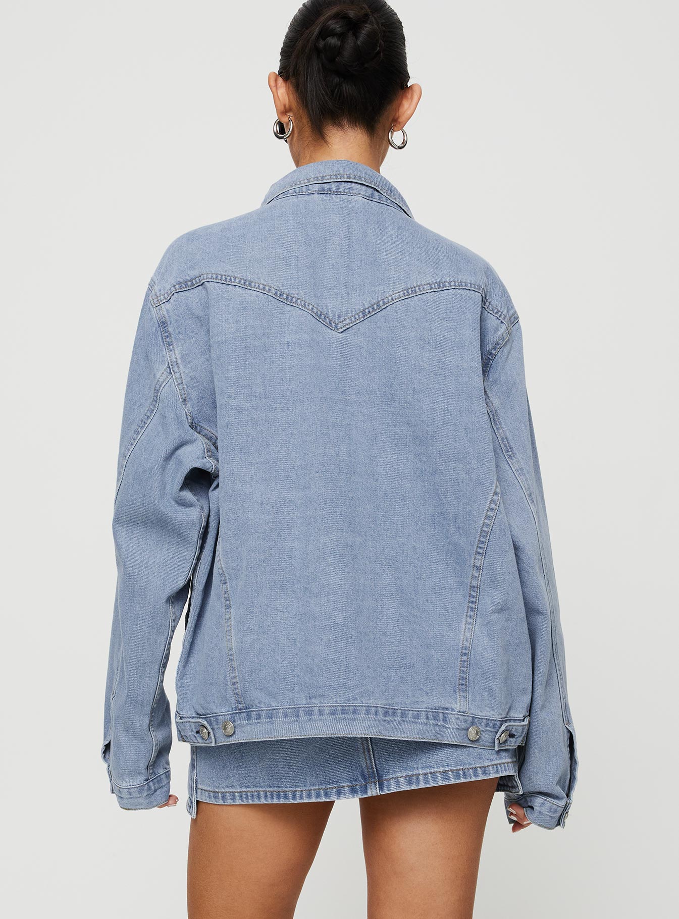 Western Denim Jacket Pale Blue、mySite、solidvoid