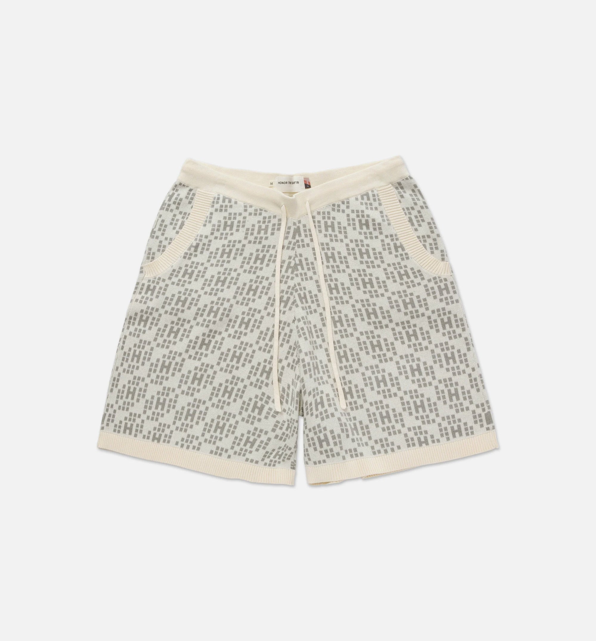 H Knit Mens Shorts - Bone、mySite、dreamappss