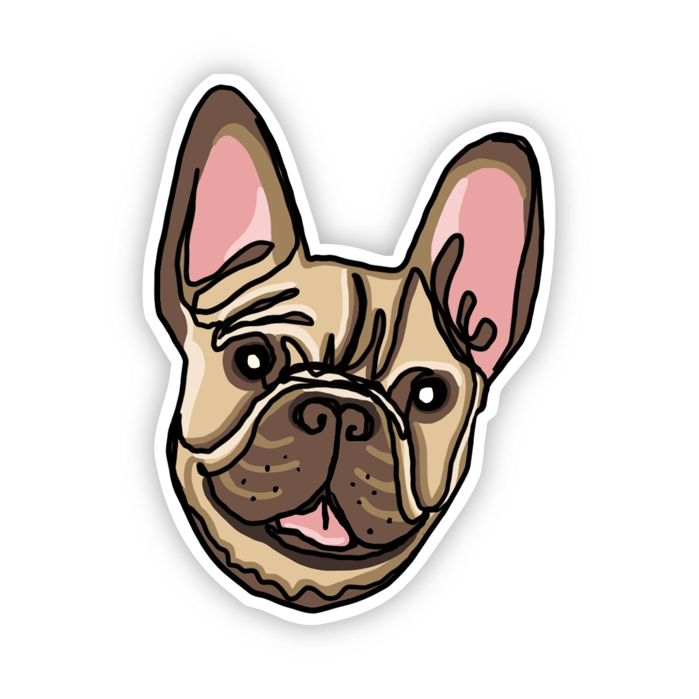  French Bulldog Dog Sticker、mySite、elrpsem3k