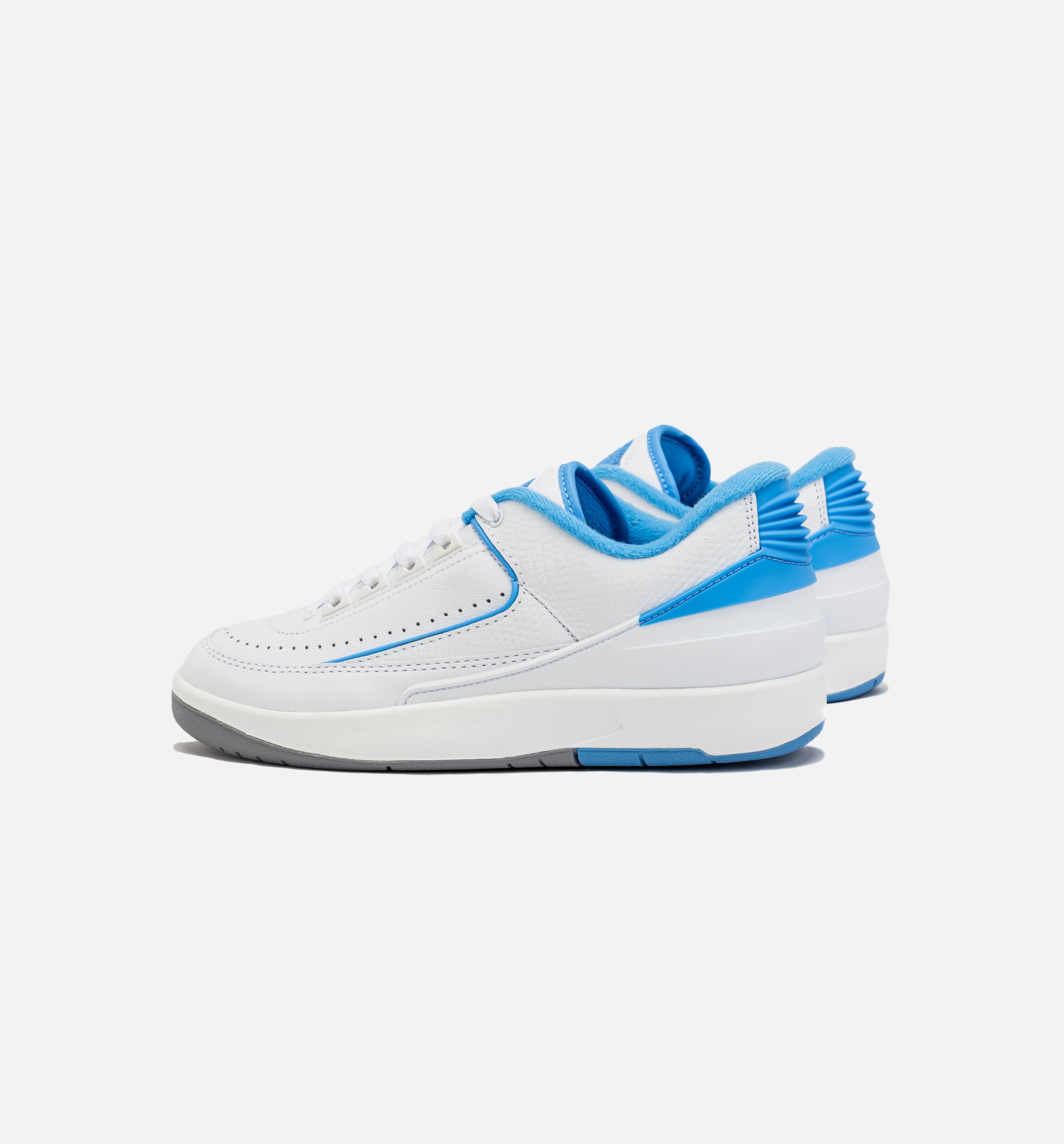 Air Jordan 2 Retro Low University Blue Grade School Lifestyle Shoe - White/Blue、mySite、dreamappss