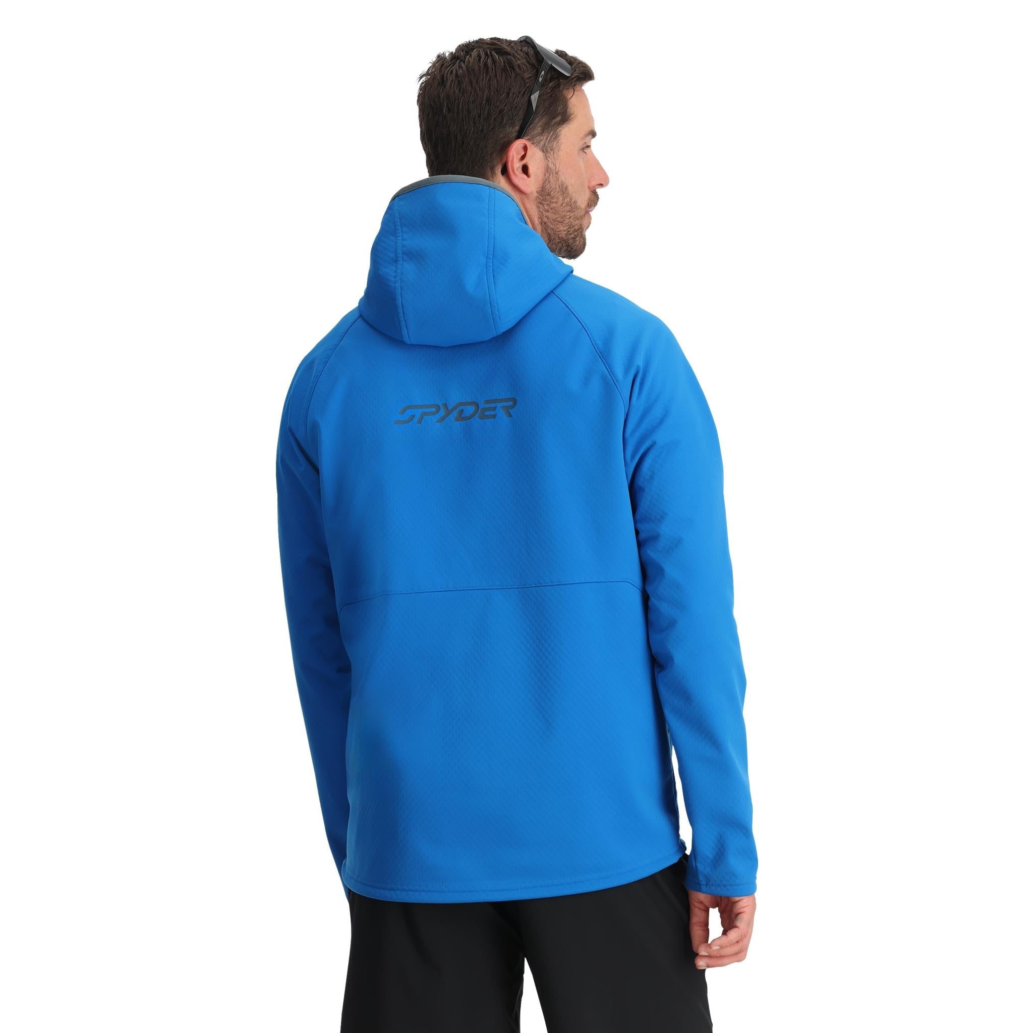 Mens Gridweb ShellFleece™ Hoodie - Cobalt、mySite、i-lightchina