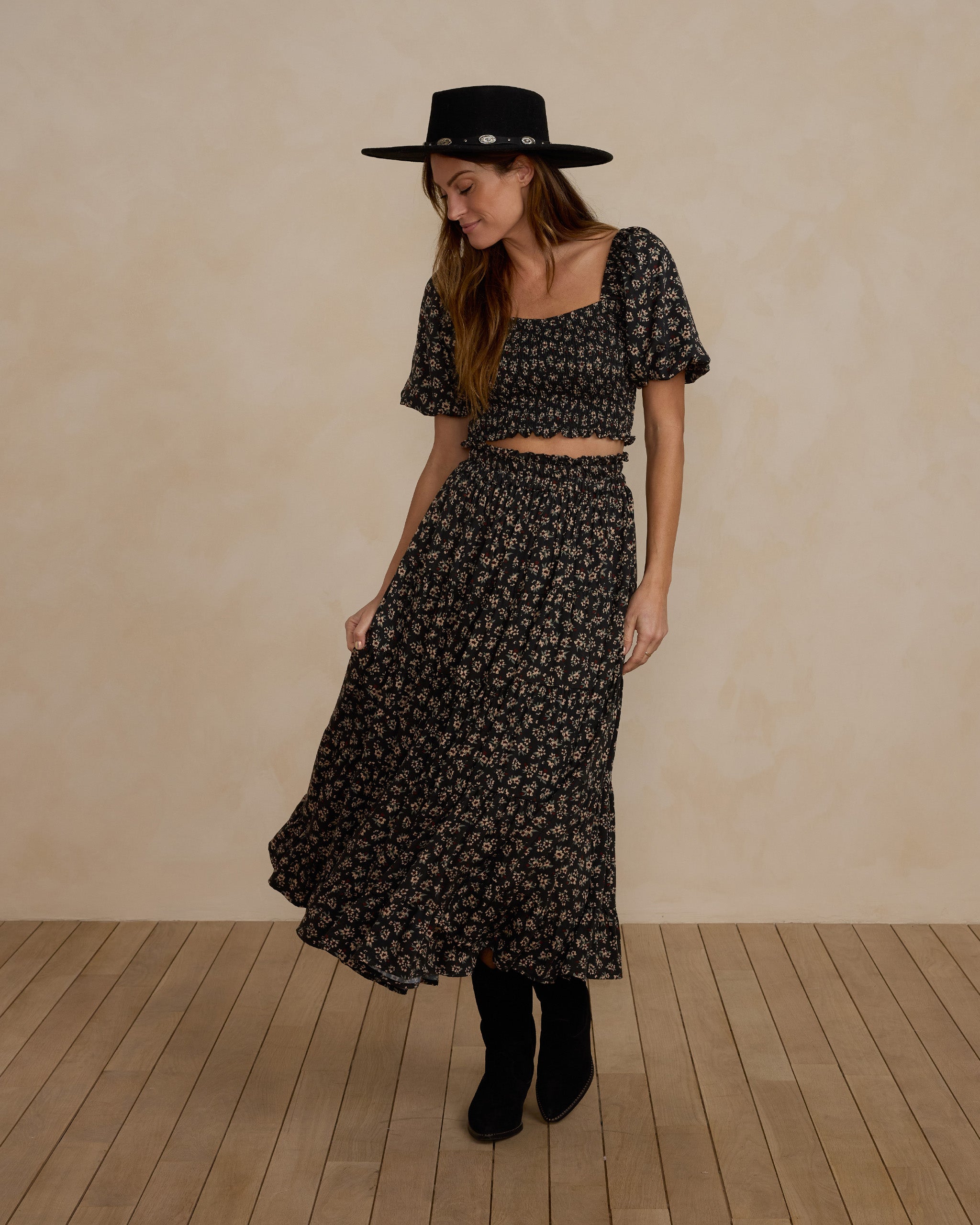  Trixie Top | Dark Floral、mySite、layawaytickets