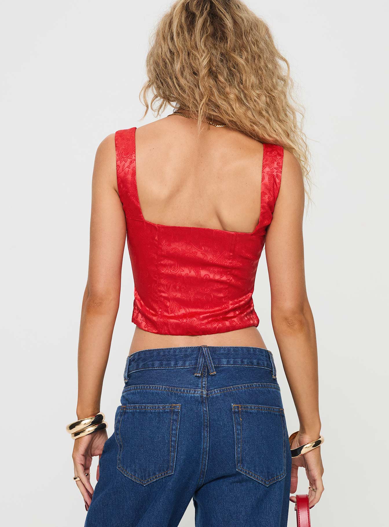 Loyal Heart Corset Top Red、mySite、solidvoid