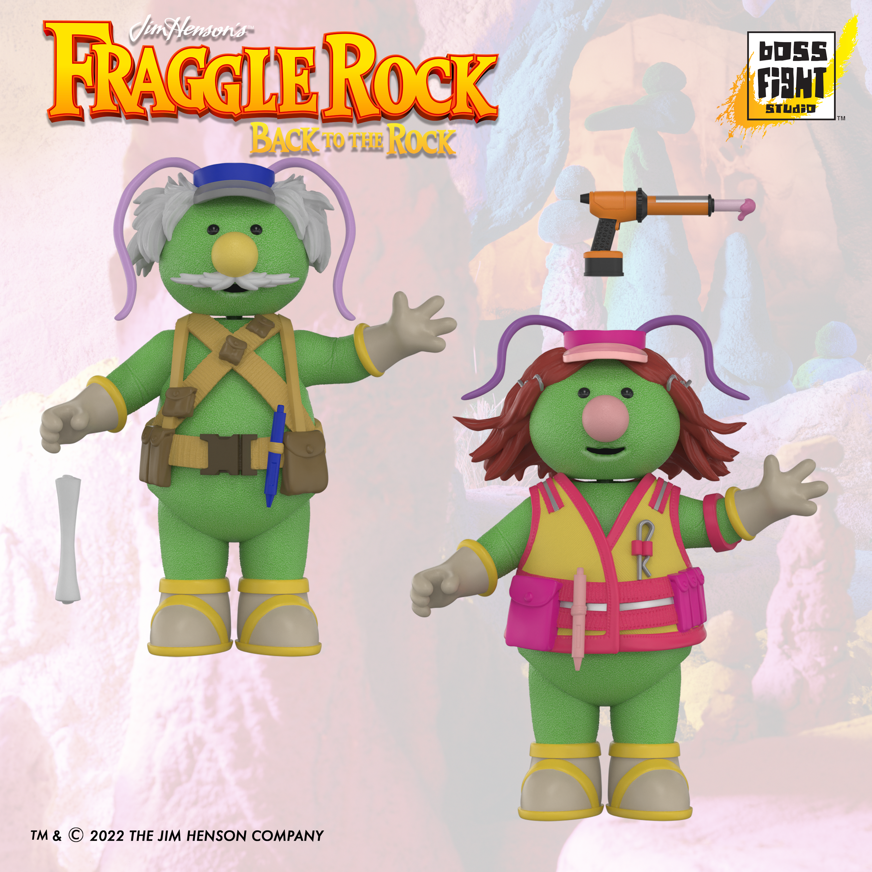 Boss Fight Studios Fraggle Rock Doozer 2-Pack、mySite、hgirdovlk
