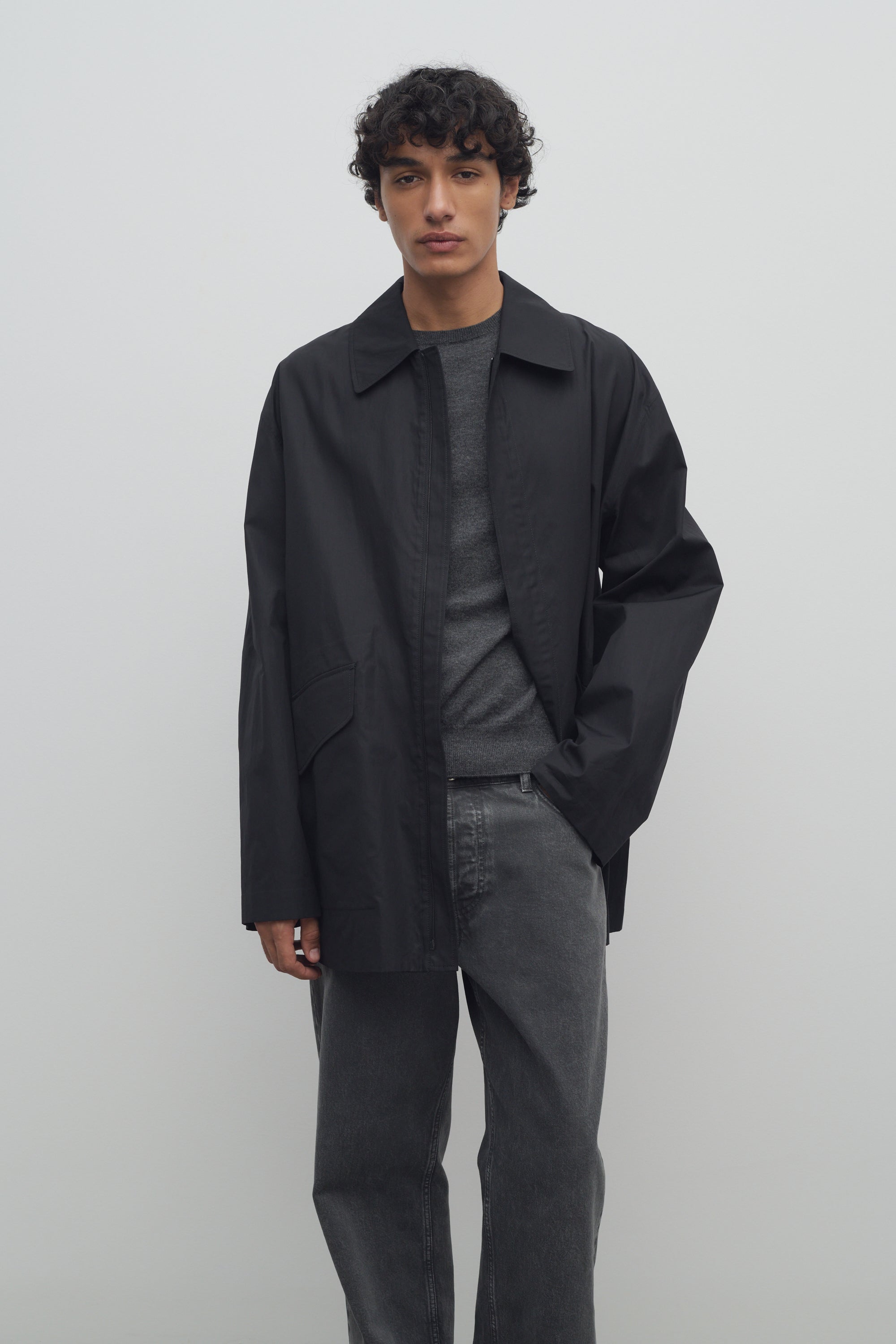 Noe Jacket in Cotton、mySite、aoinhome