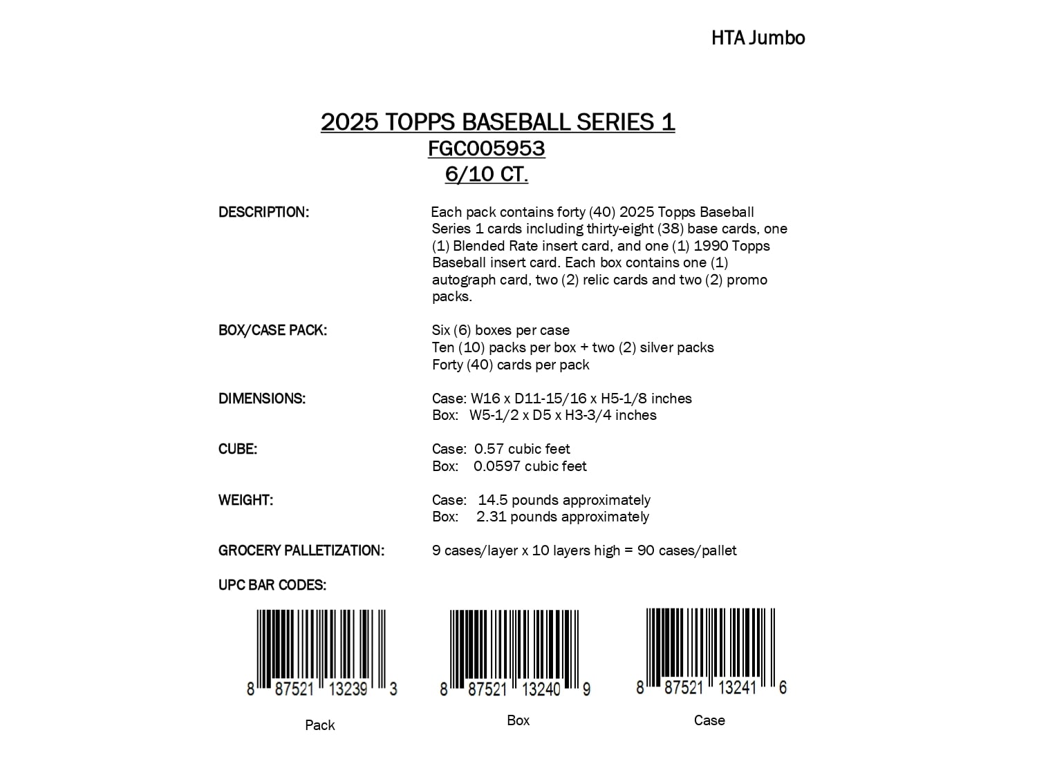 Topps MLB Baseball Series 1 2025 - Jumbo Box、mySite、waistdrama