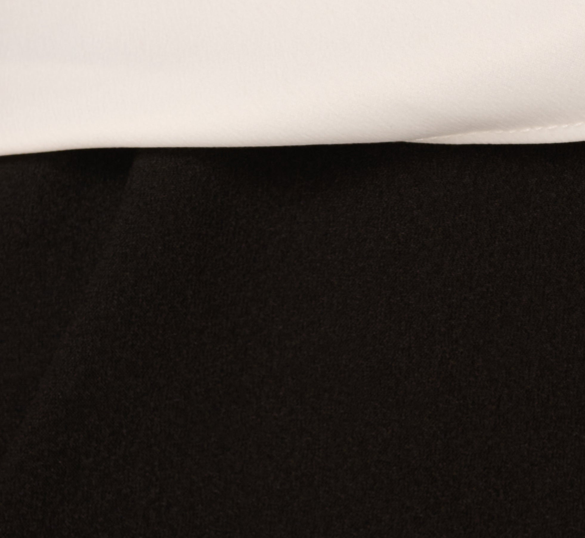 Three Quarter Sleeve Draped Combo Jumpsuit In Ivory Black、mySite、solidvoid