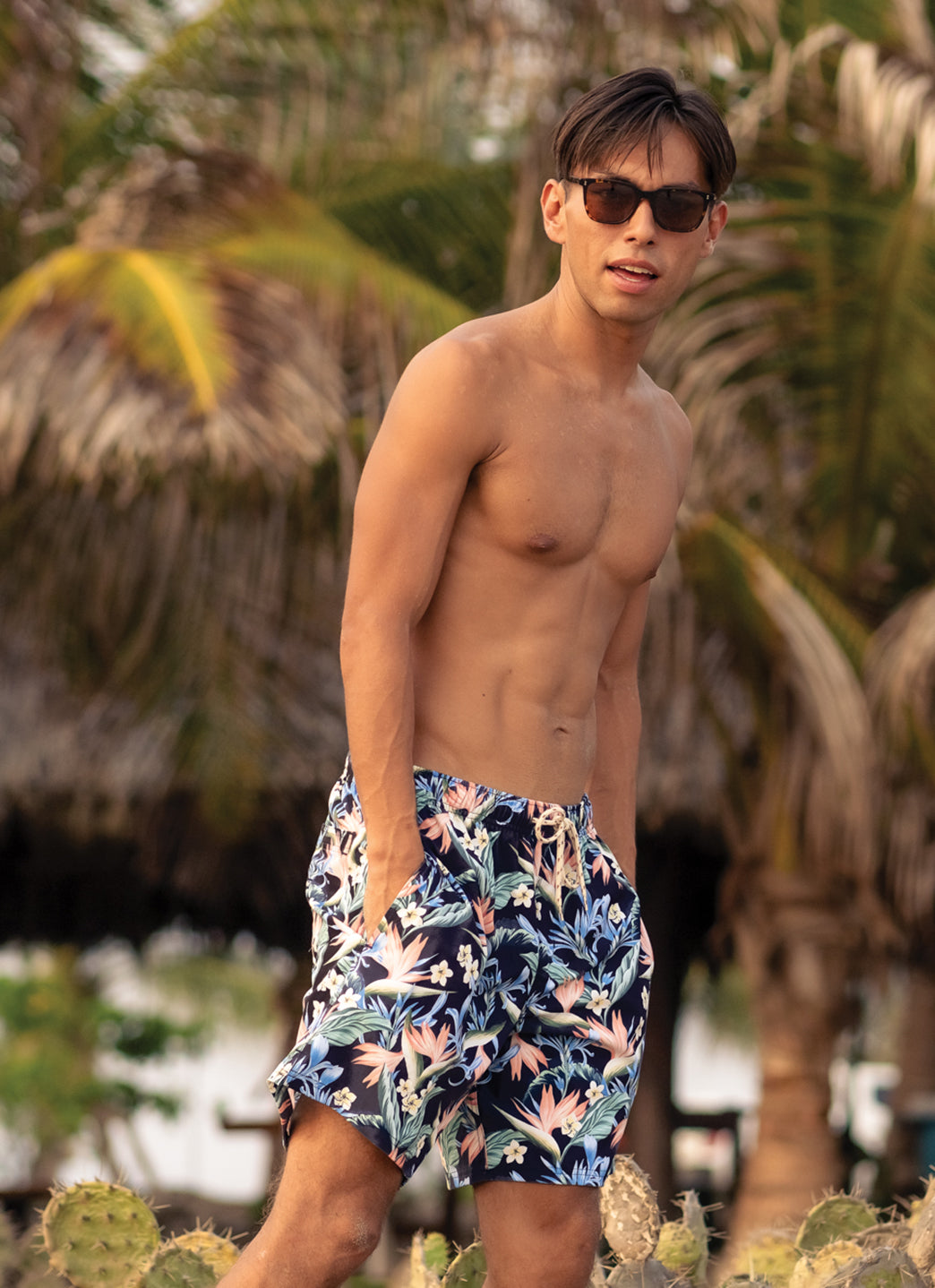 Eidon Men's 17 Saladitias Volley Swim Trunks、mySite、noshort