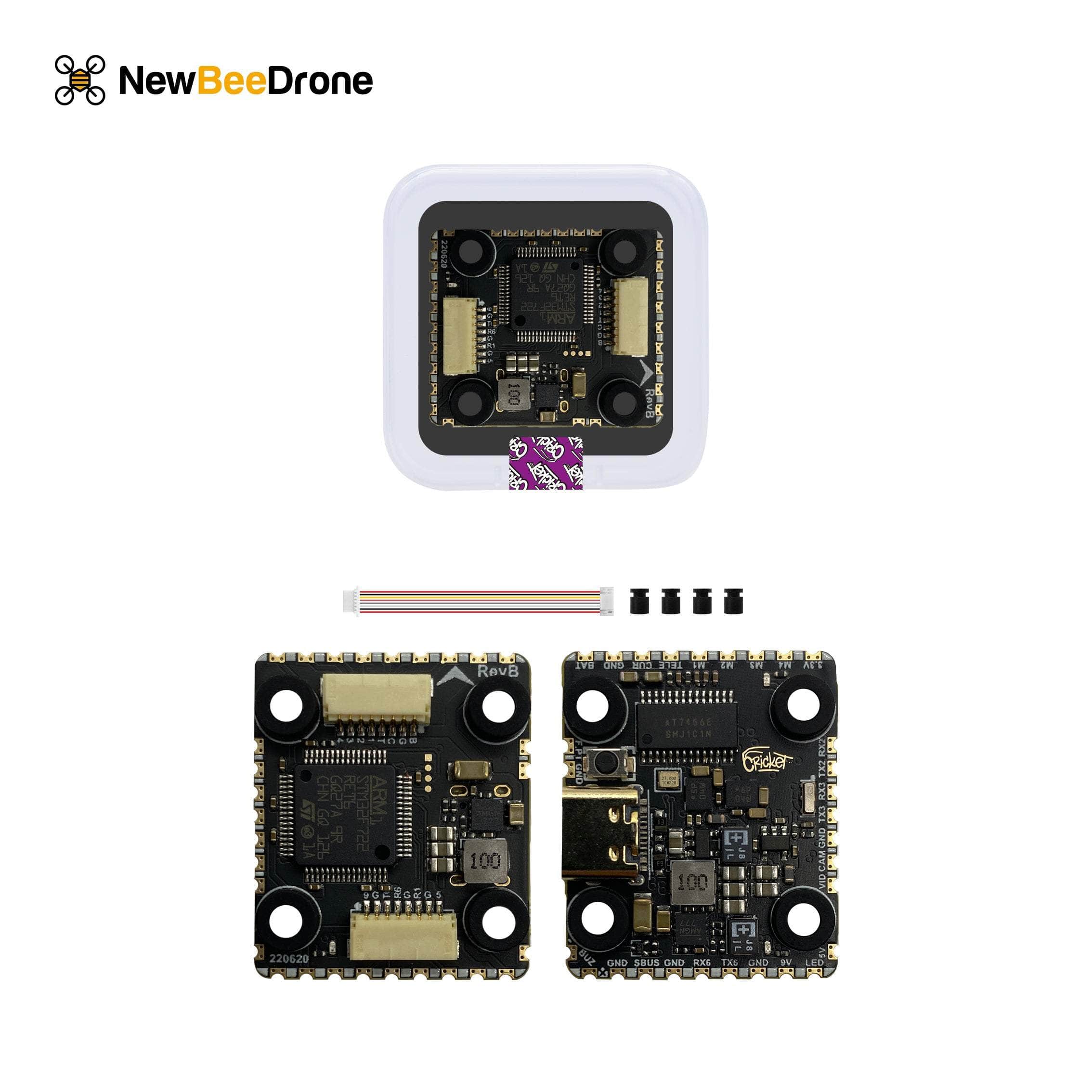  NewBeeDrone Cricket200 V2 F7 Flight Controller Dual BMI270、mySite、merchandisen