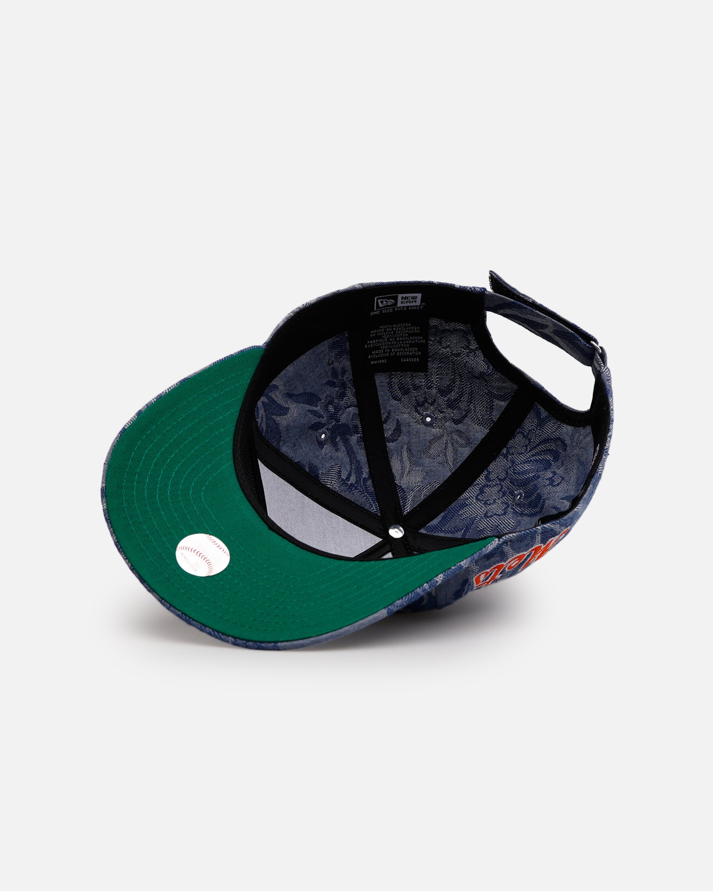 New Era New York Mets 'Three Looms' Golfer Strapback Denim、mySite、zt4zffjzw