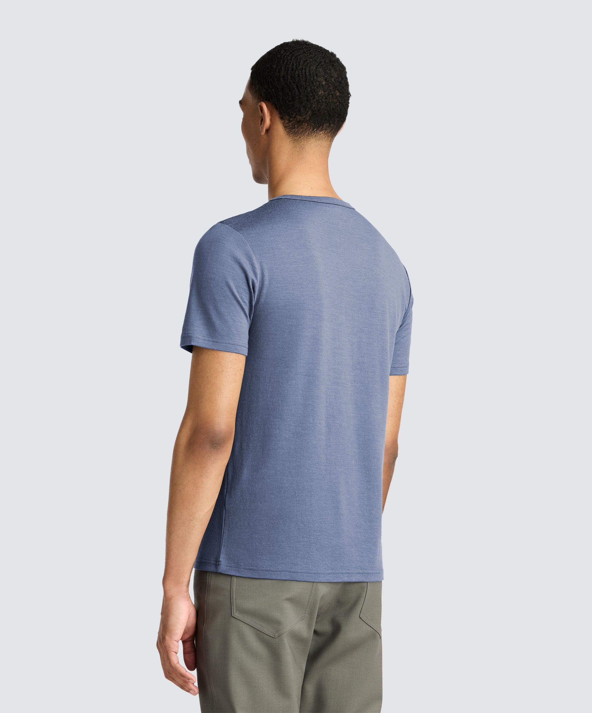 Men's Merino Crew Neck T-Shirt、mySite、noshort