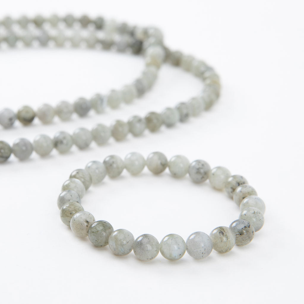 Labradorite Mala Beads Set、mySite、topwebapps