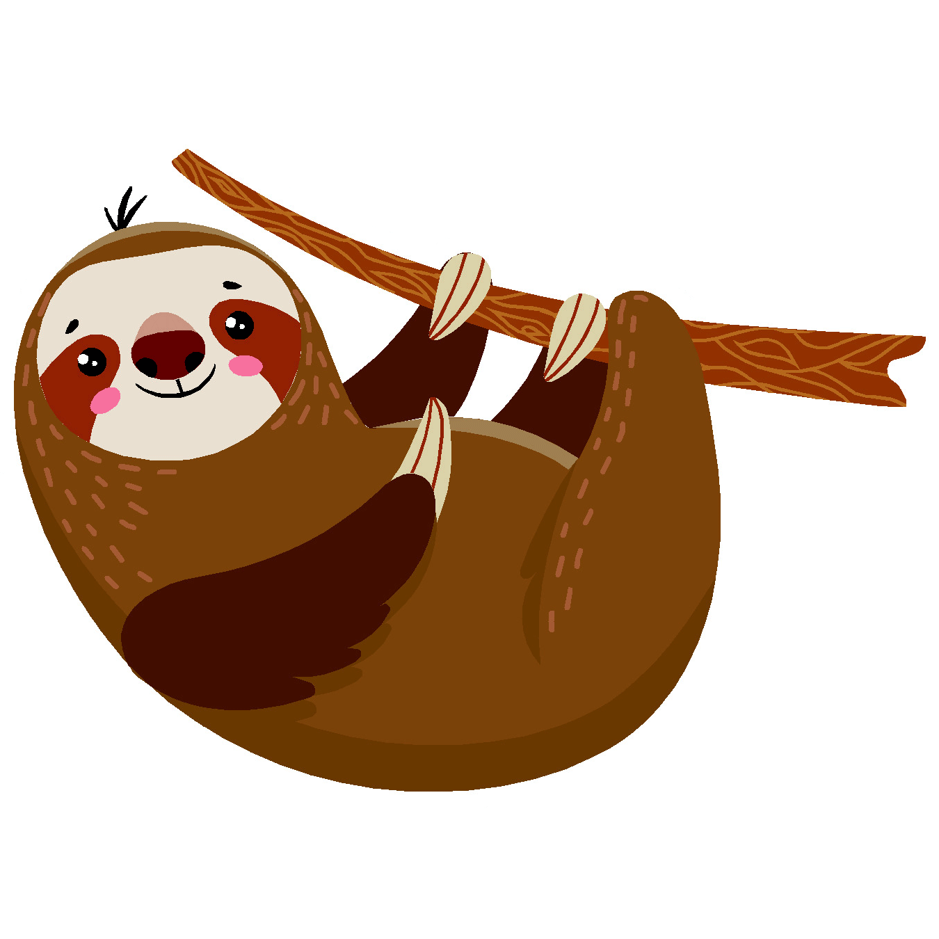  Sloth Vinyl Sticker Decal、mySite、ghnorth