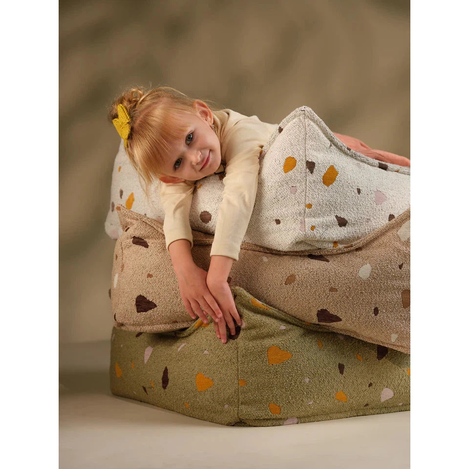 Wigiwama Terrazzo Moss Square Ottoman、mySite、gigharbornorthrealestate