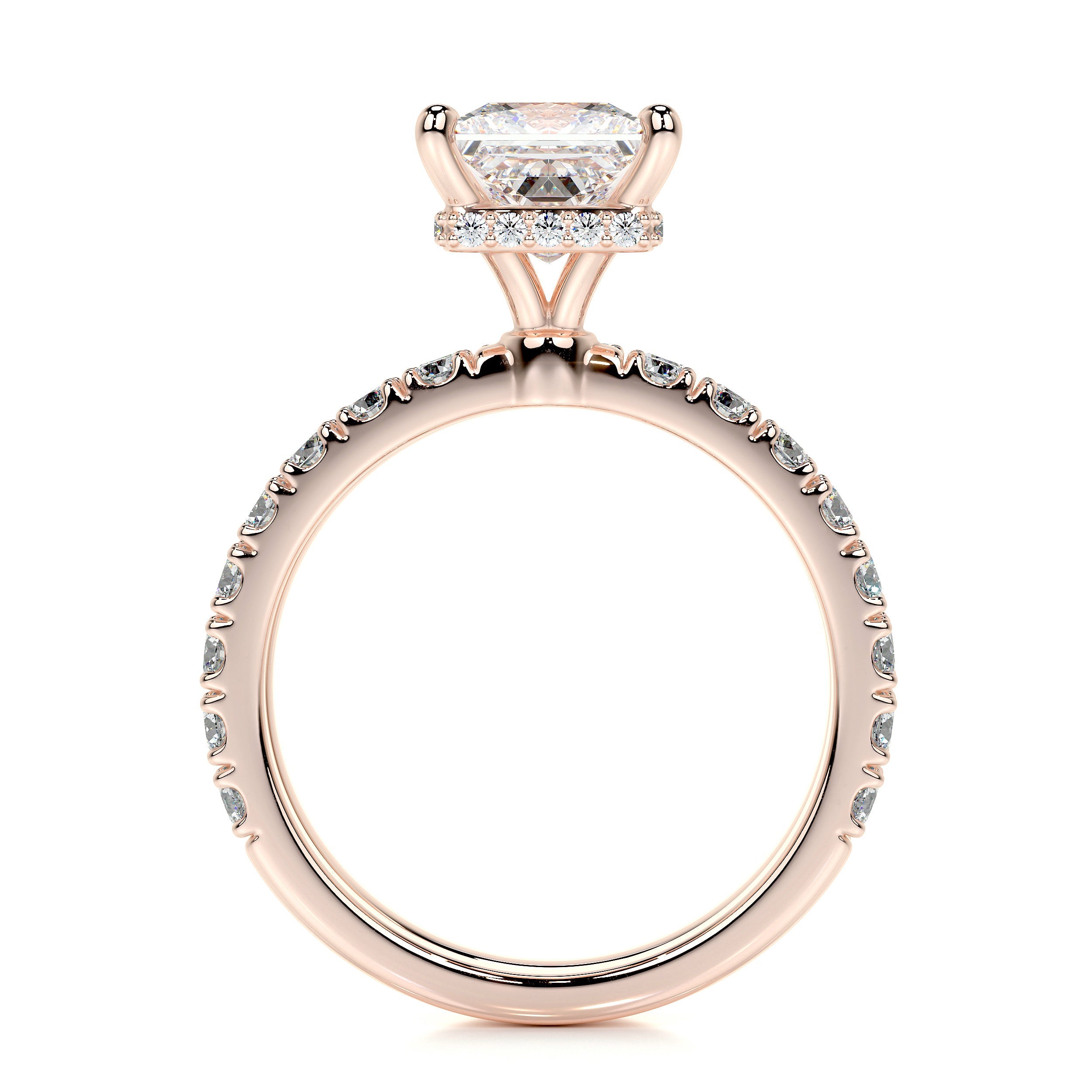 Valentina Lab Grown Diamond Bridal Set -14K Rose Gold、mySite、hinf8tx79