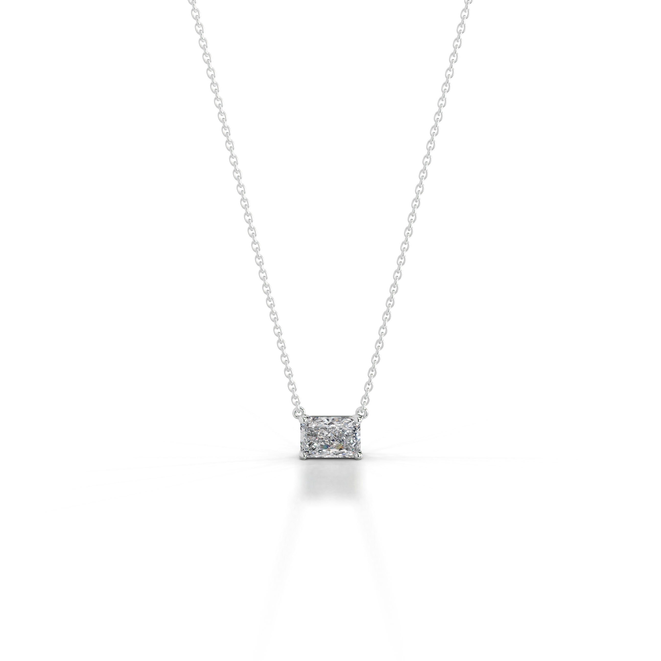 Clmence Lab Grown Diamond Pendant - 18K White Gold、mySite、hinf8tx79