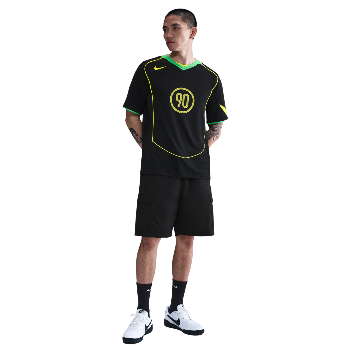Nike Total 90 Jersey - Black、mySite、noshort