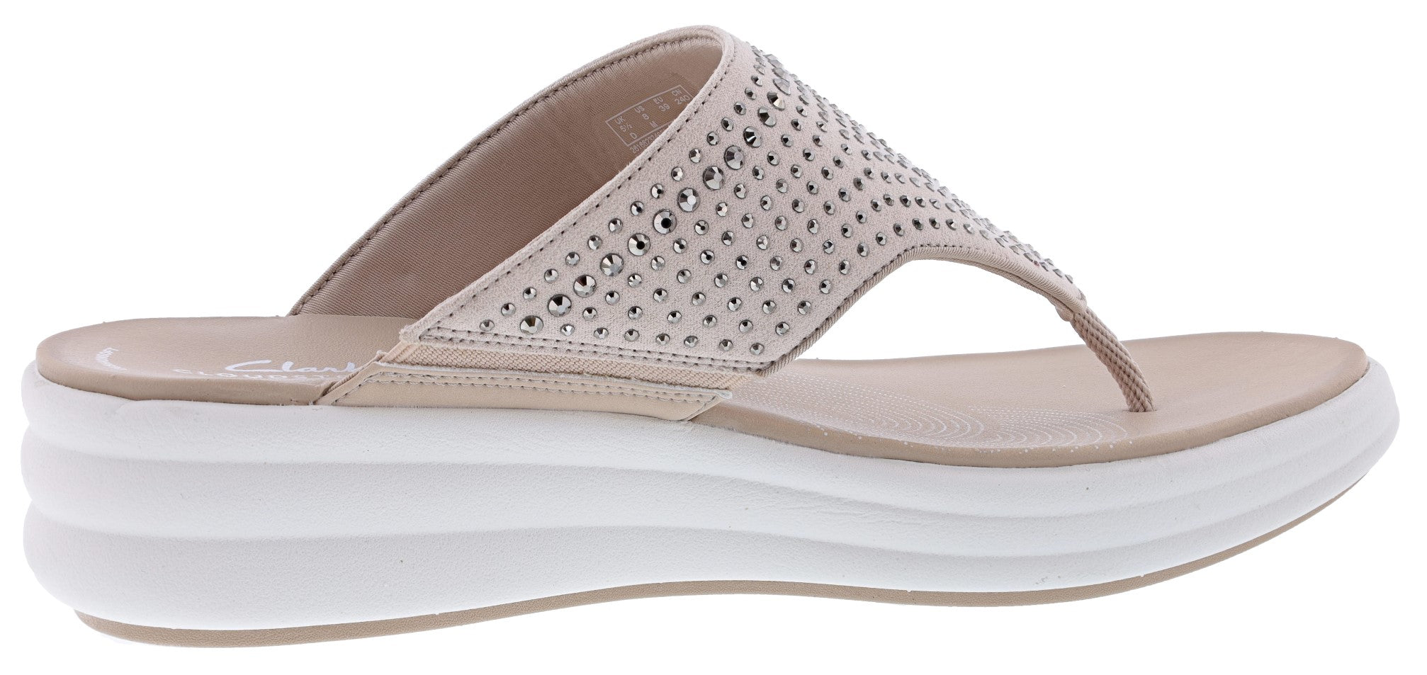 Clarks Cloudsteppers Women's Drift Jaunt Wedge Sandals、mySite、dreamappss