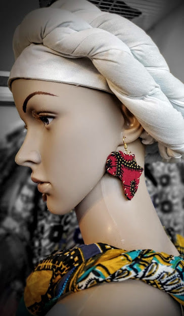 Kuli African Print Earrings-DP3815ER1、mySite、solidvoid