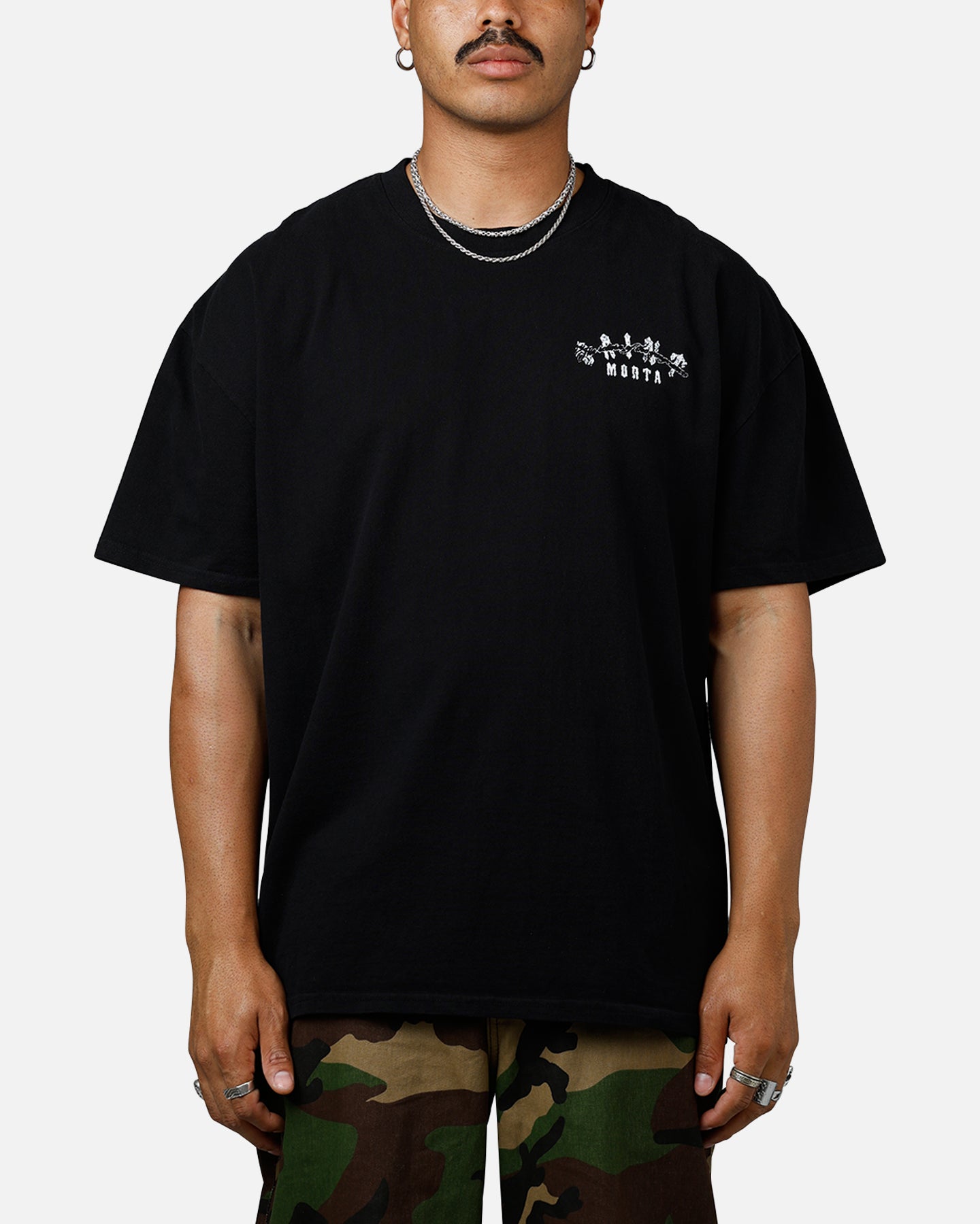 Saint Morta Sleepless Boxy T-Shirt Black、mySite、zt4zffjzw