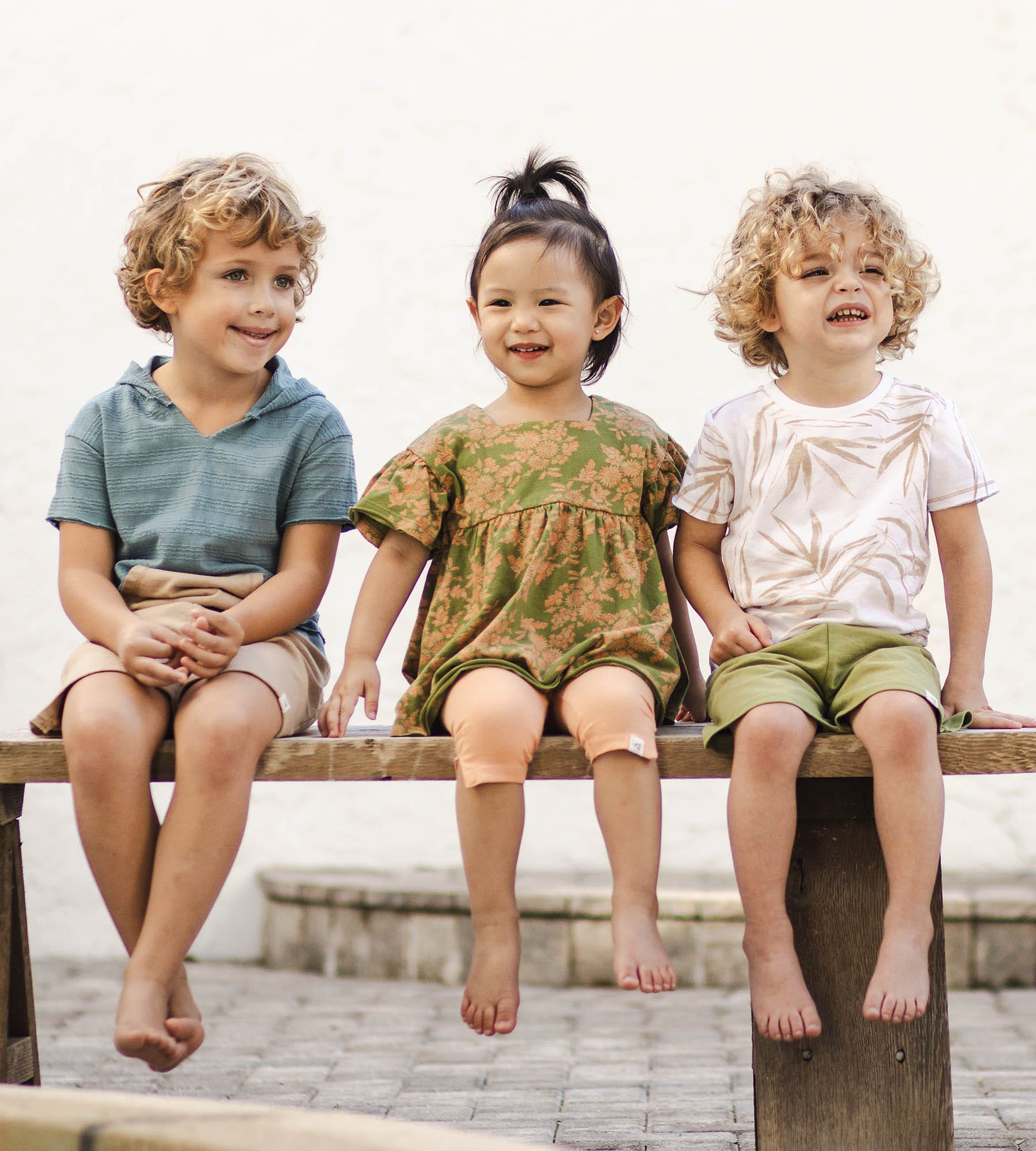 Shady Palms Organic Boy Top & Shorts Set、mySite、g9winljtr