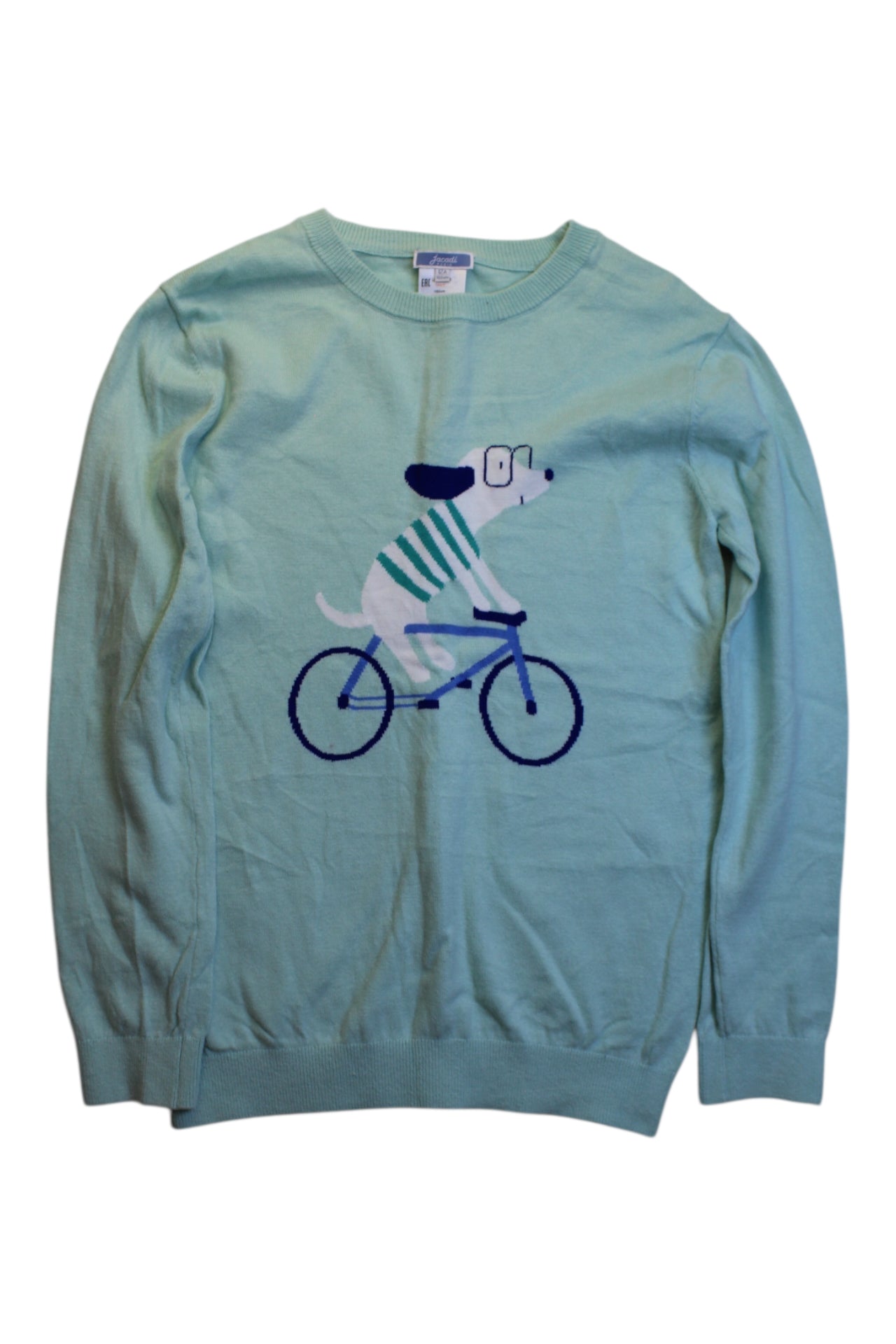 Jacadi Bicycle Dog Sweater 12Y、mySite、g9winljtr