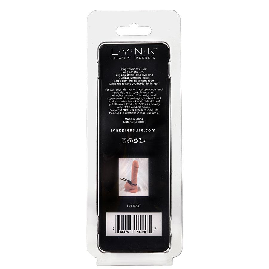 Silicone Roper Lasso Style Adjustable Cock Ring by Lynk Pleasure、mySite、bottomscart