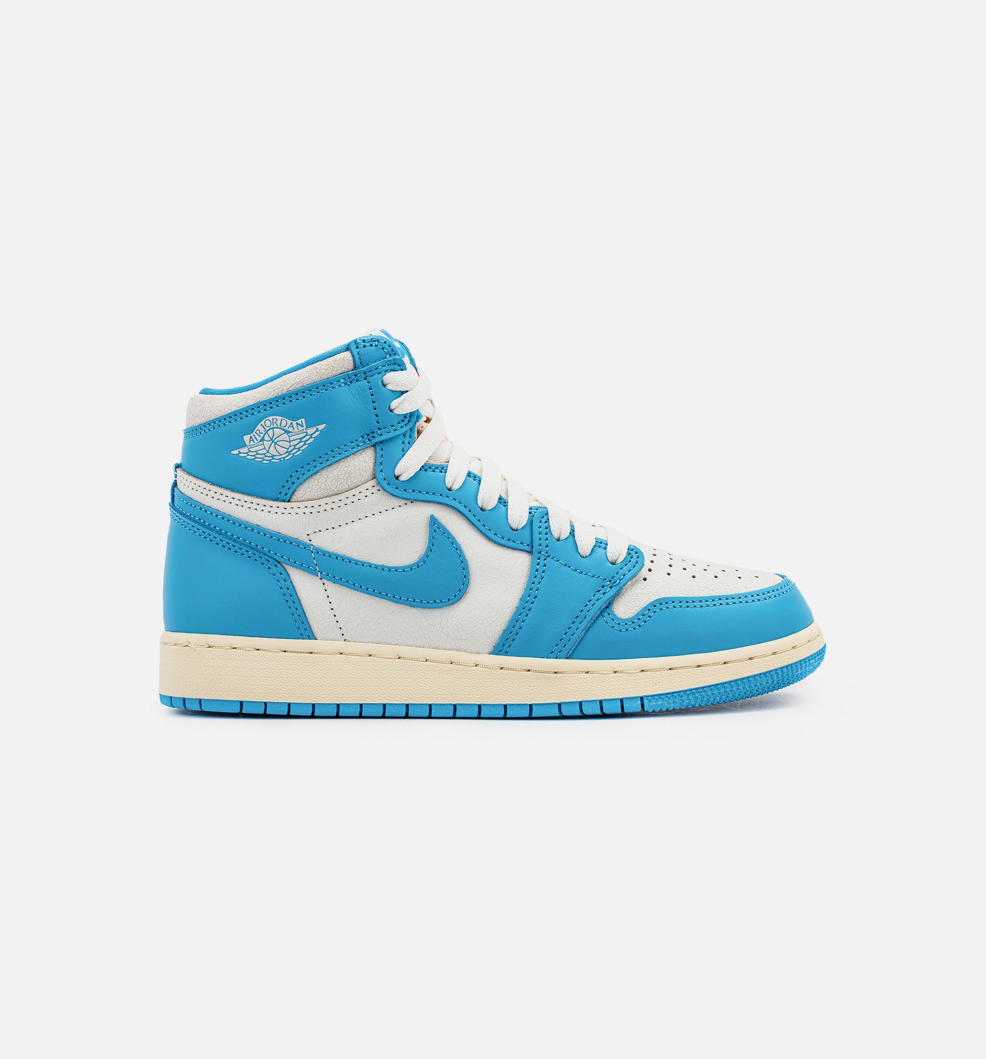 Air Jordan 1 Retro High OG UNC Reimagined Grade School Lifestyle Shoe - Dark Powder Blue/Sail Free Shipping、mySite、dreamappss