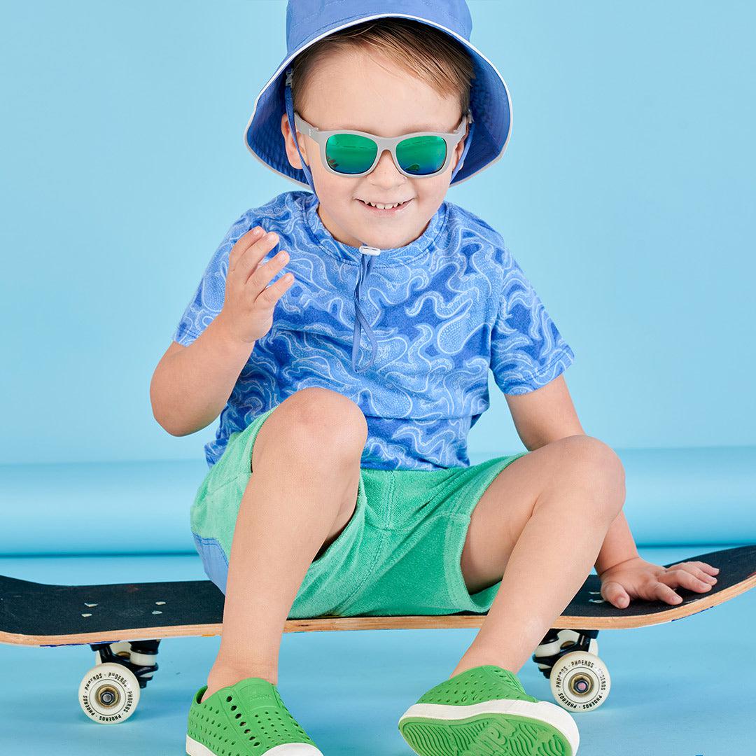  Babiators UPF 50+ Sun Hat - Blue Stone、mySite、merchandisen