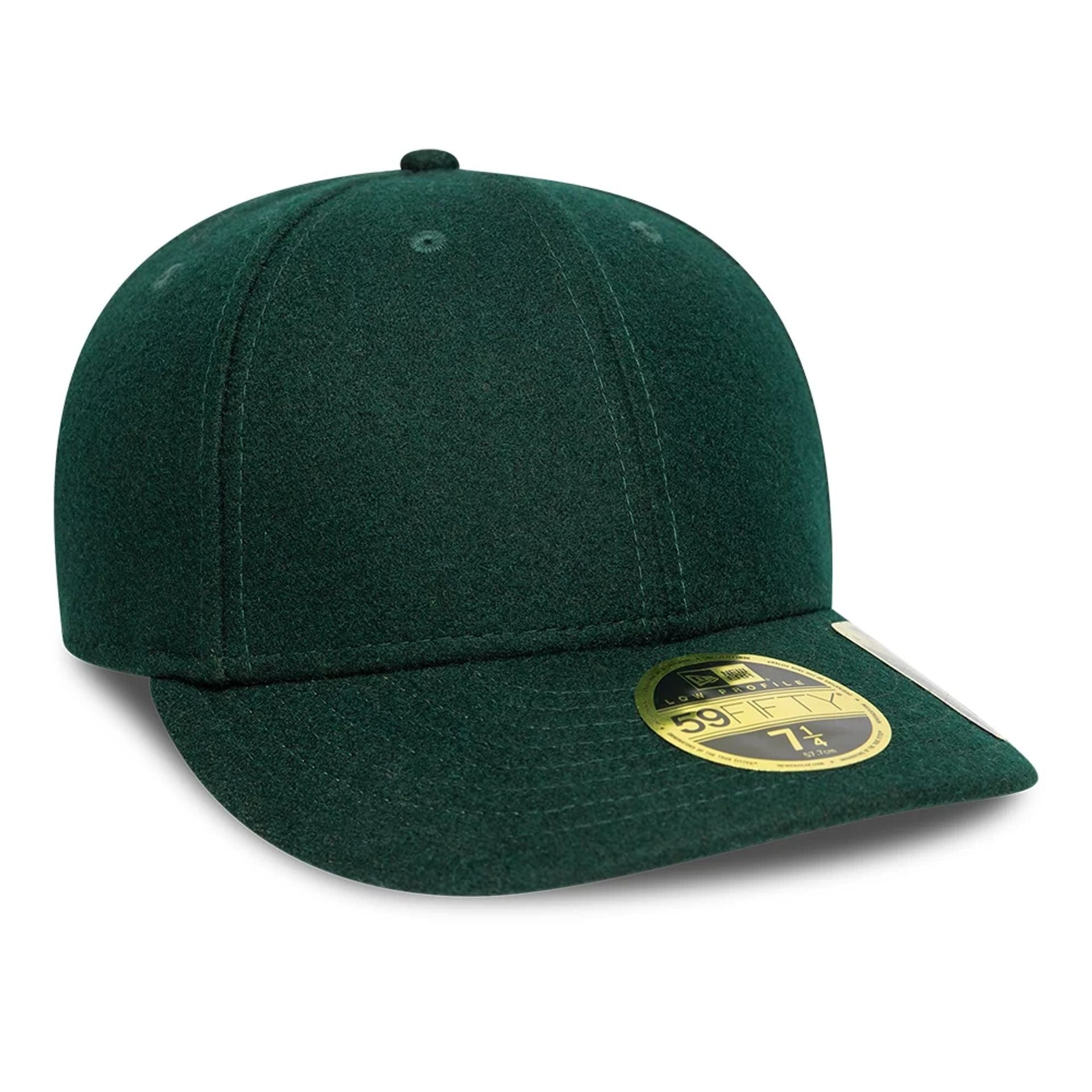 New Era Melton Wool Dark Green Low Profile 59FIFTY Fitted Cap、mySite、vikingsvslions