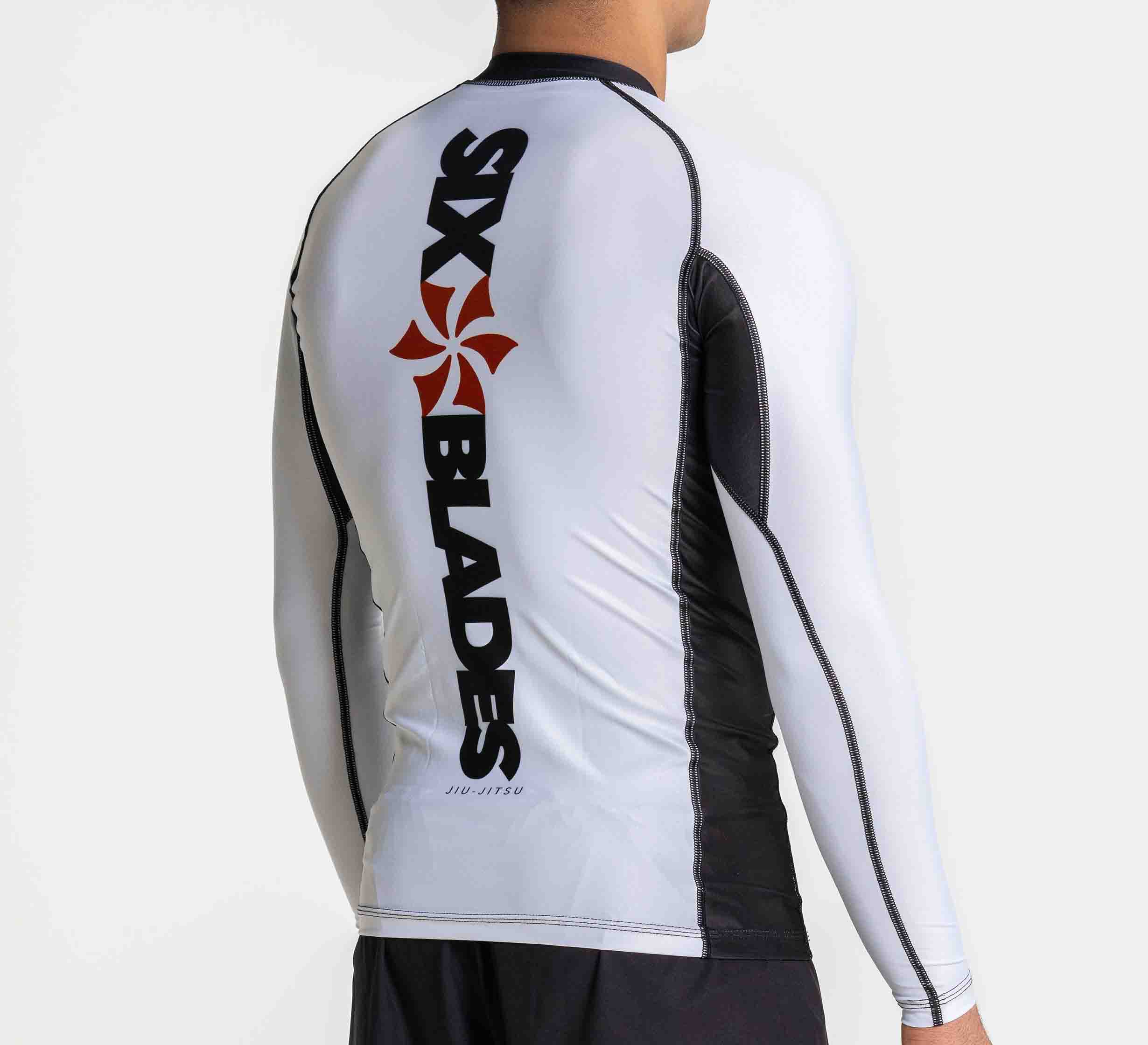 Kids Six Blades Long Sleeve Rashguard White、mySite、gigharbornorthrealestate