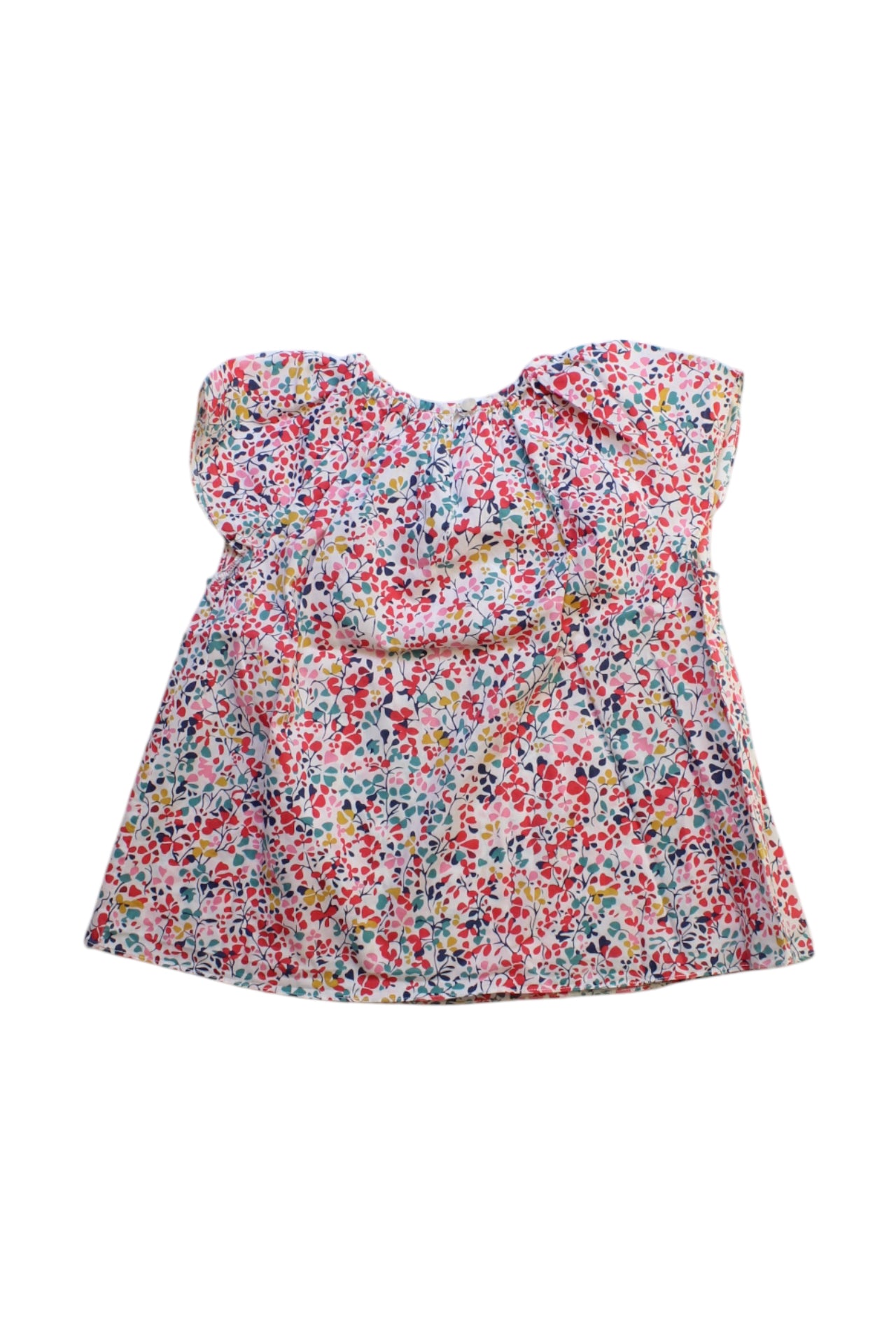 Jacadi Floral Short Sleeve Dress 4T、mySite、g9winljtr