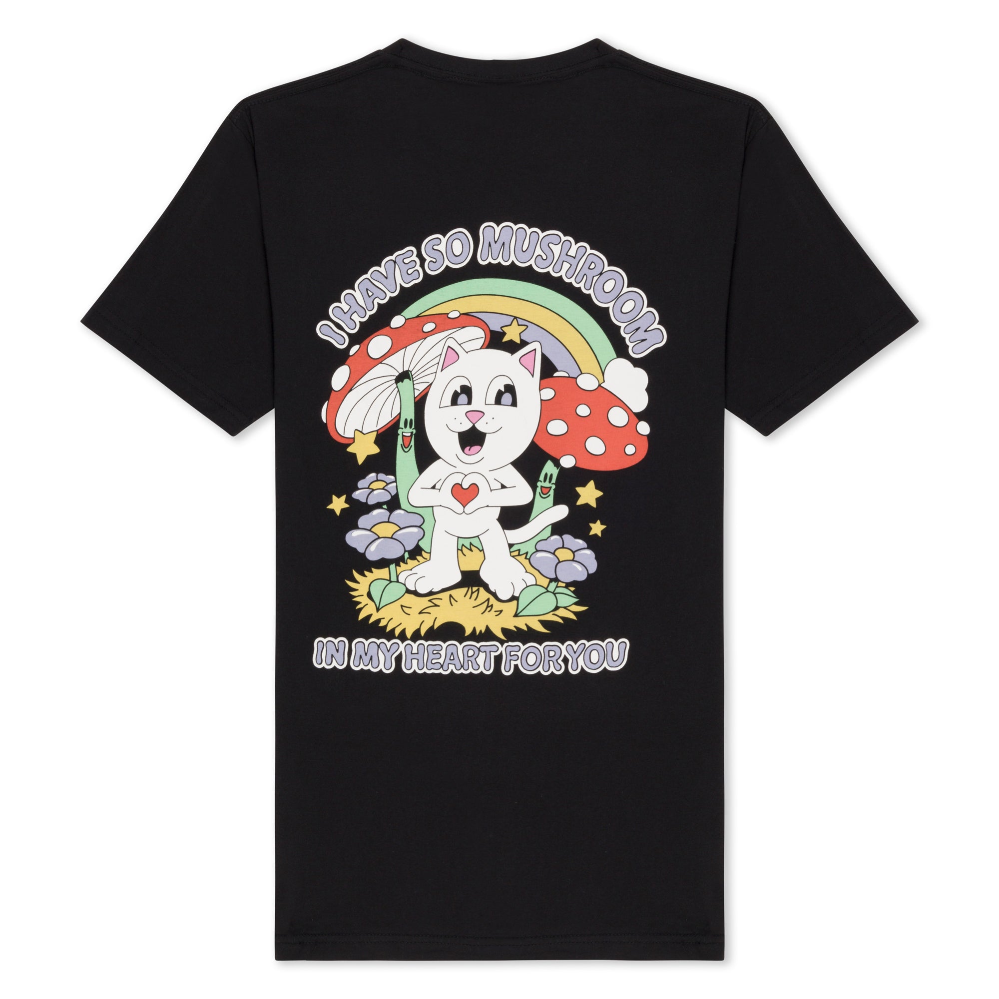  So Mushroom Tee (Black)、mySite、merchandisen