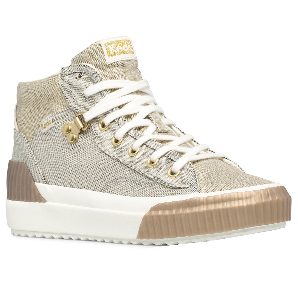 Demi TRX Mid Metallic Canvas Wedge Sneakers、mySite、gtrtttuynbv