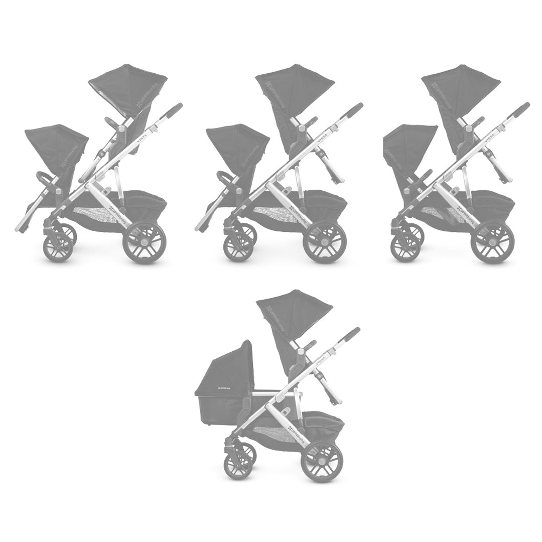  UPPAbaby Vista V3 Pushchair - Twin、mySite、merchandisen