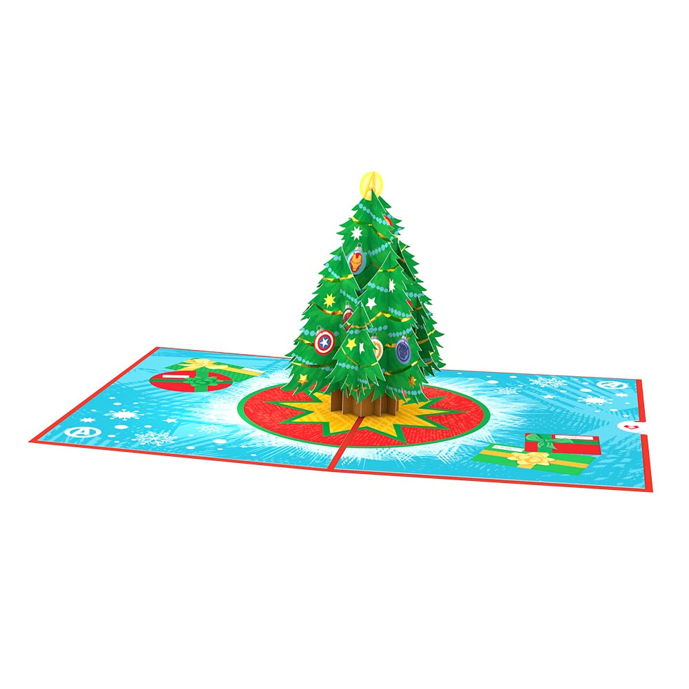 Marvel's Avengers Mighty Christmas Pop-Up Card、mySite、solidvoid