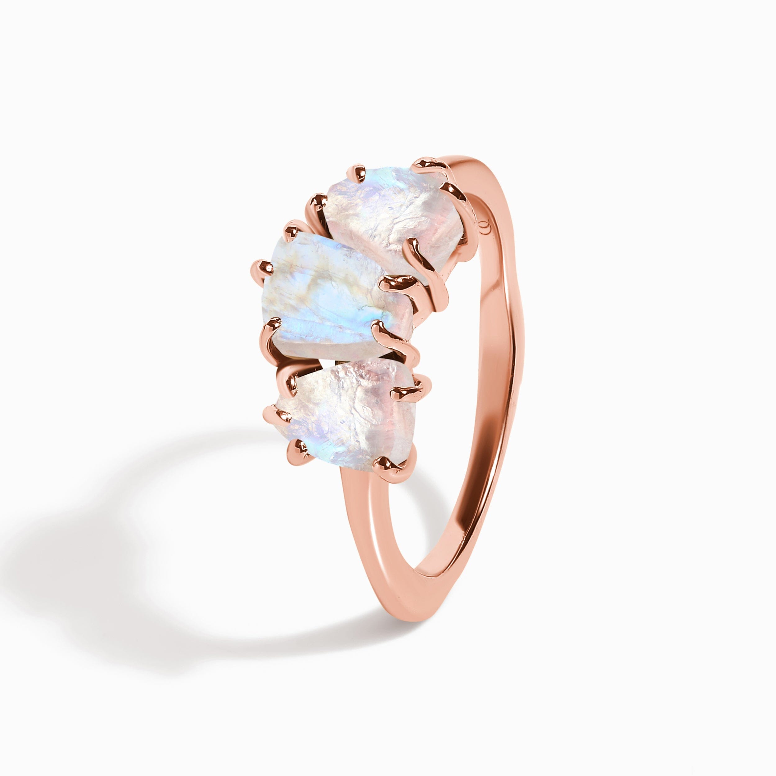 Raw Crystal Ring - Enchanted Moonstone、mySite、hinf8tx79