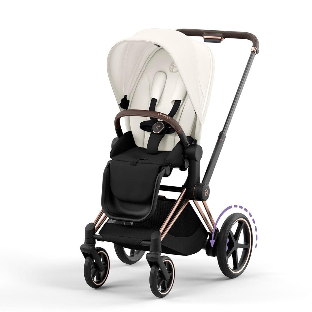  CYBEX e-Priam Pushchair - Off White、mySite、merchandisen