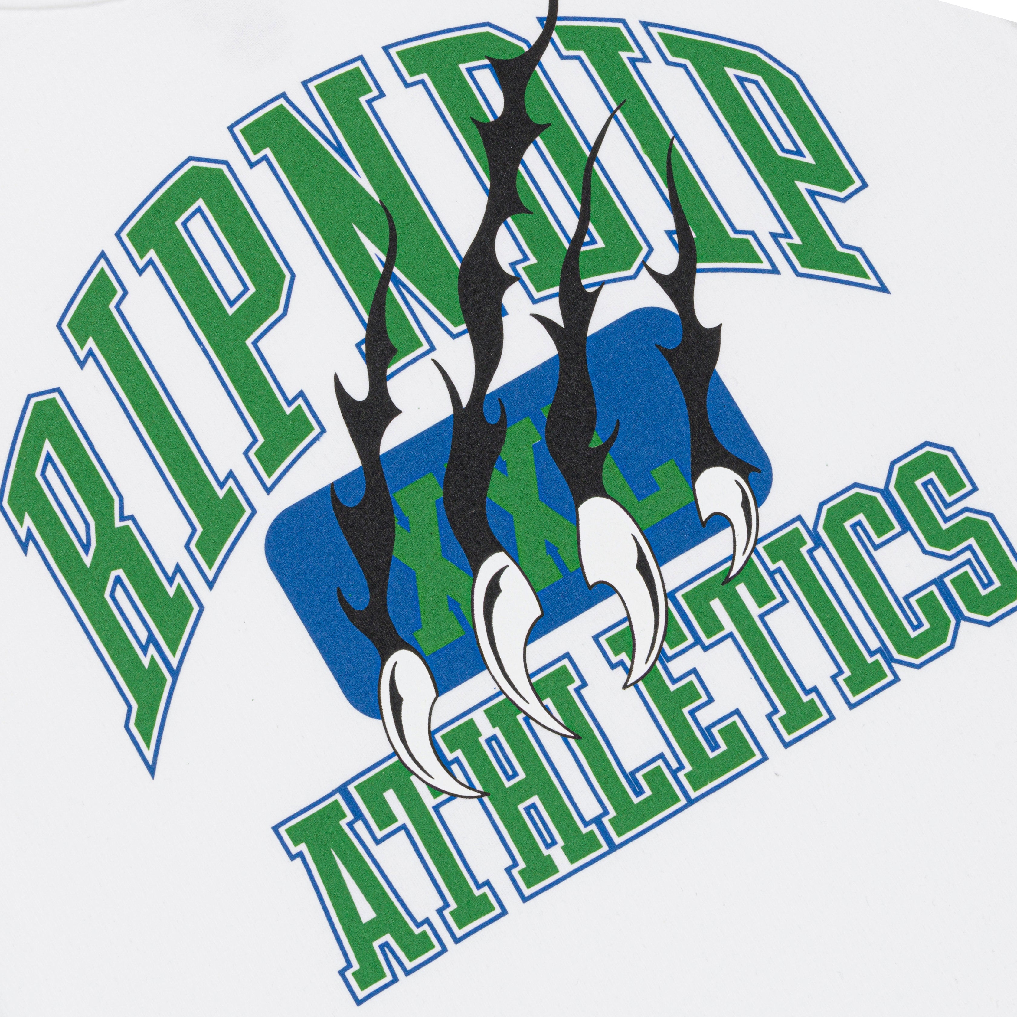  Ripndip Athletics Cropped Baby Tee (White)、mySite、merchandisen