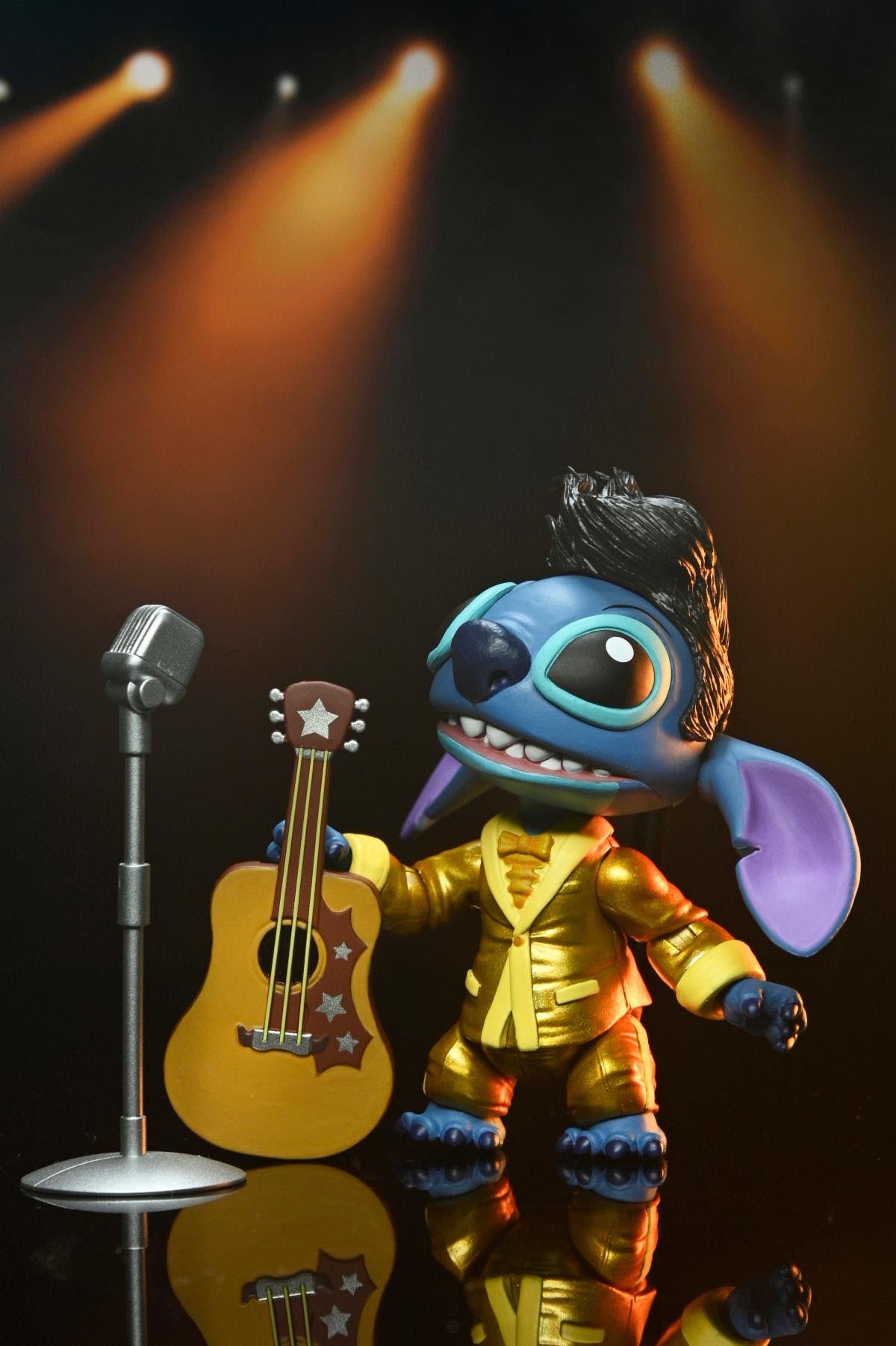 NECA Disney: Lilo & Stitch Ultimate Gold Suit Elvis Stitch、mySite、hgirdovlk
