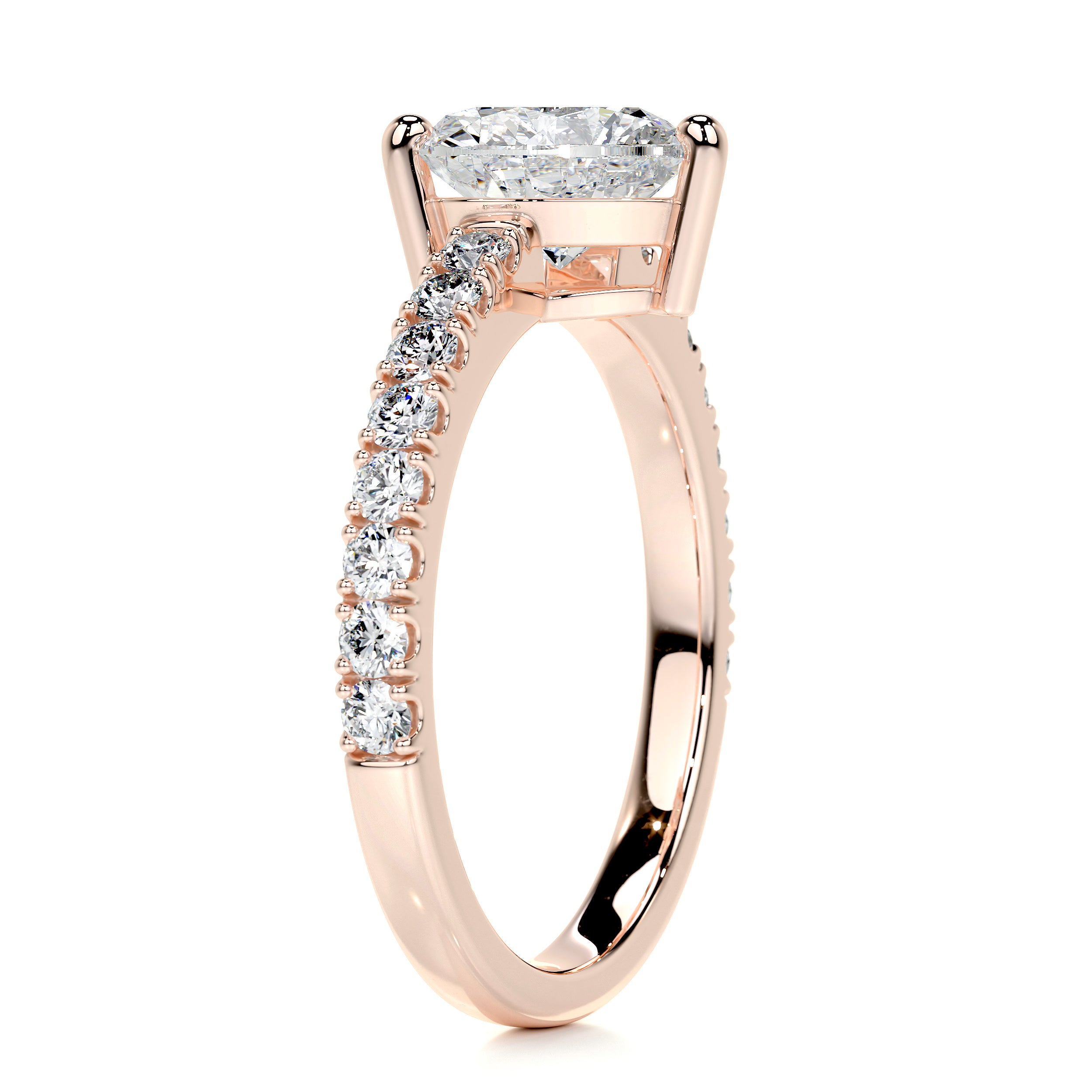 Audrey Diamond Engagement Ring -14K Rose Gold、mySite、hinf8tx79