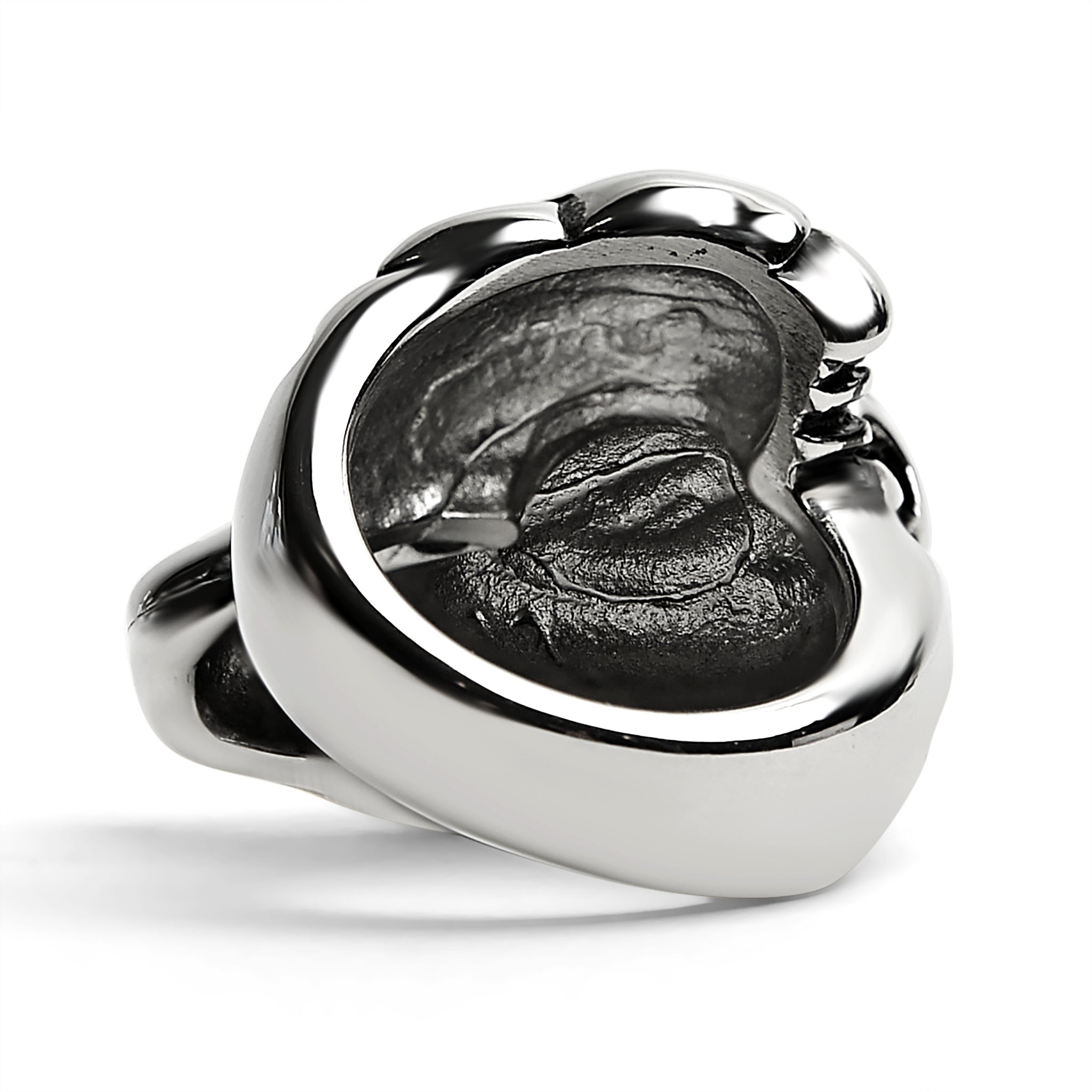 Large Detailed Fox Stainless Steel Ring / SCR4006、mySite、dreamappss
