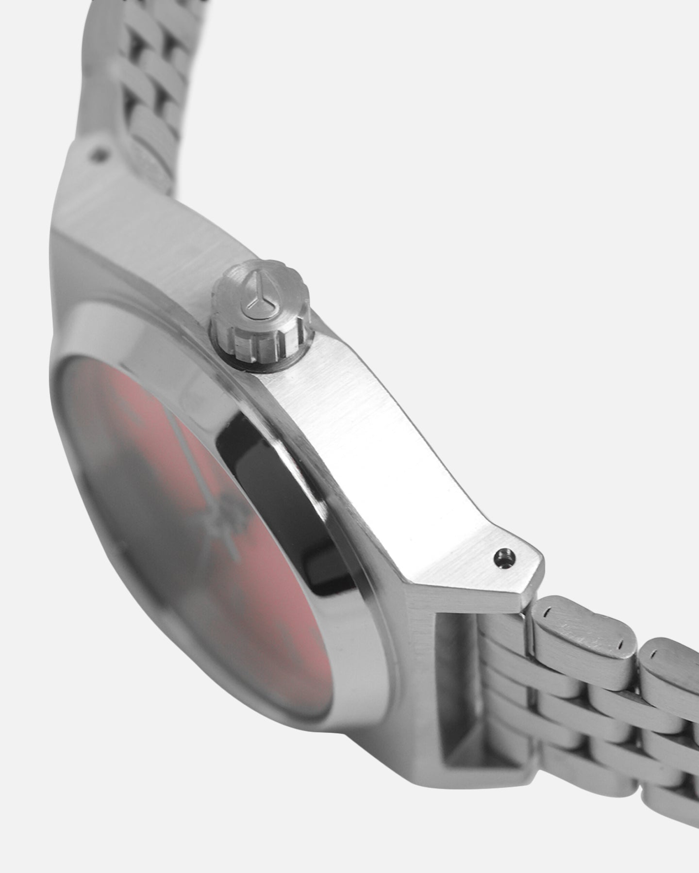 Nixon Women's Small Time Teller Silver/Pink、mySite、zt4zffjzw